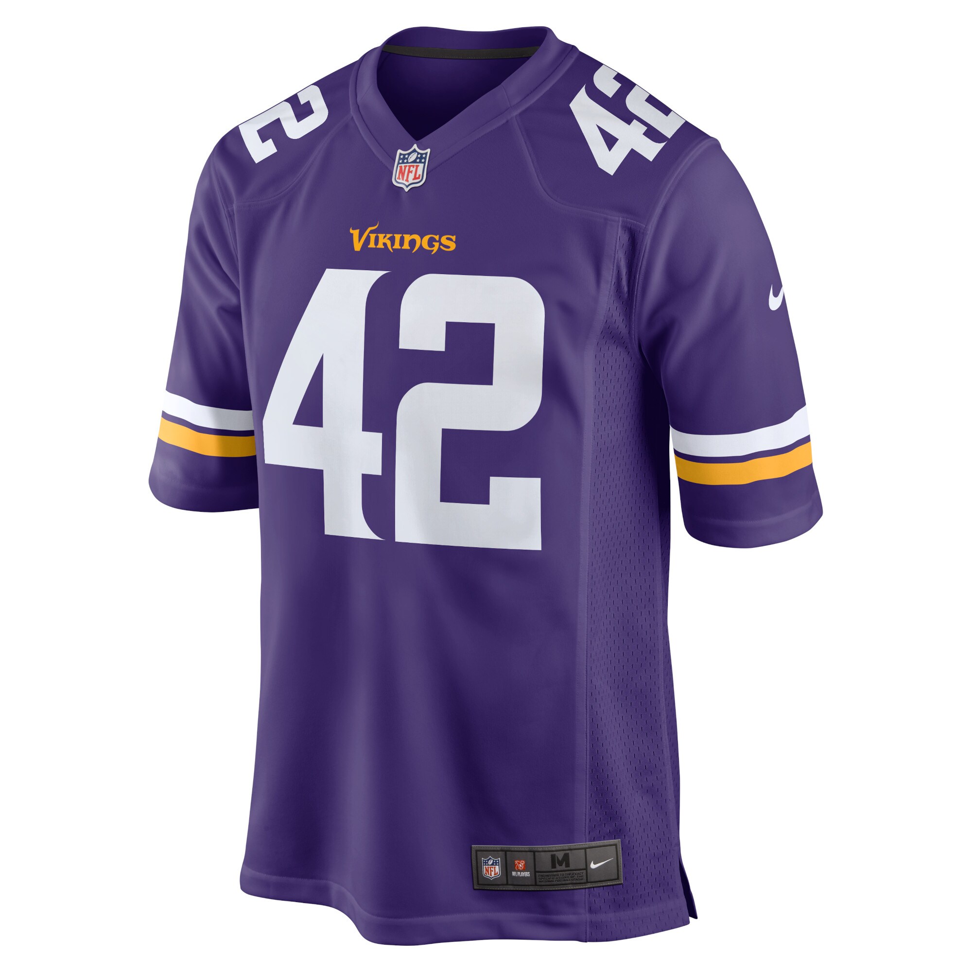 Andrew DePaola Minnesota Vikings Nike Game Jersey – Purple Clowdercats