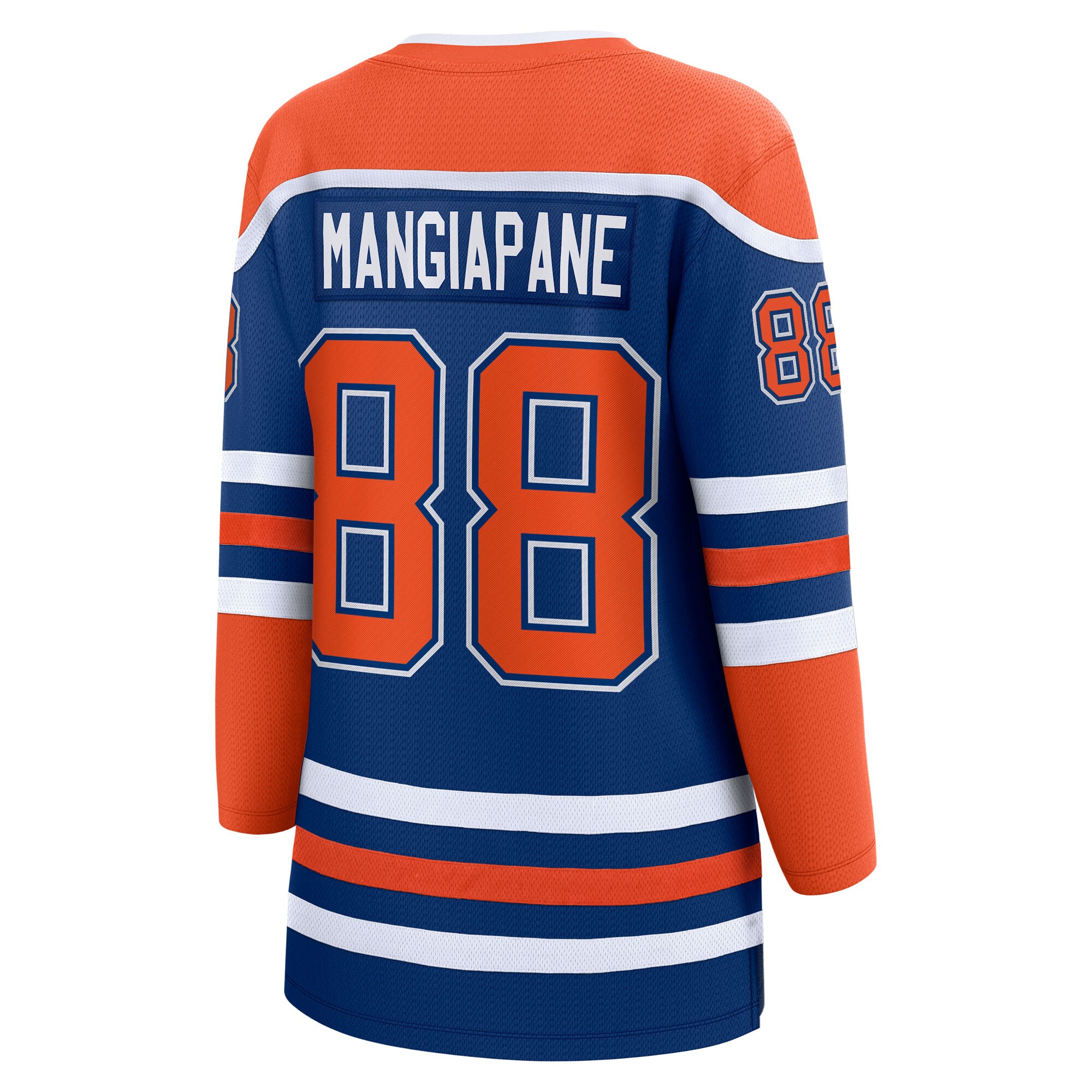 Andrew Mangiapane Edmonton Oilers Fanatics Women’s Home Breakaway Jersey – Royal Clowdercats