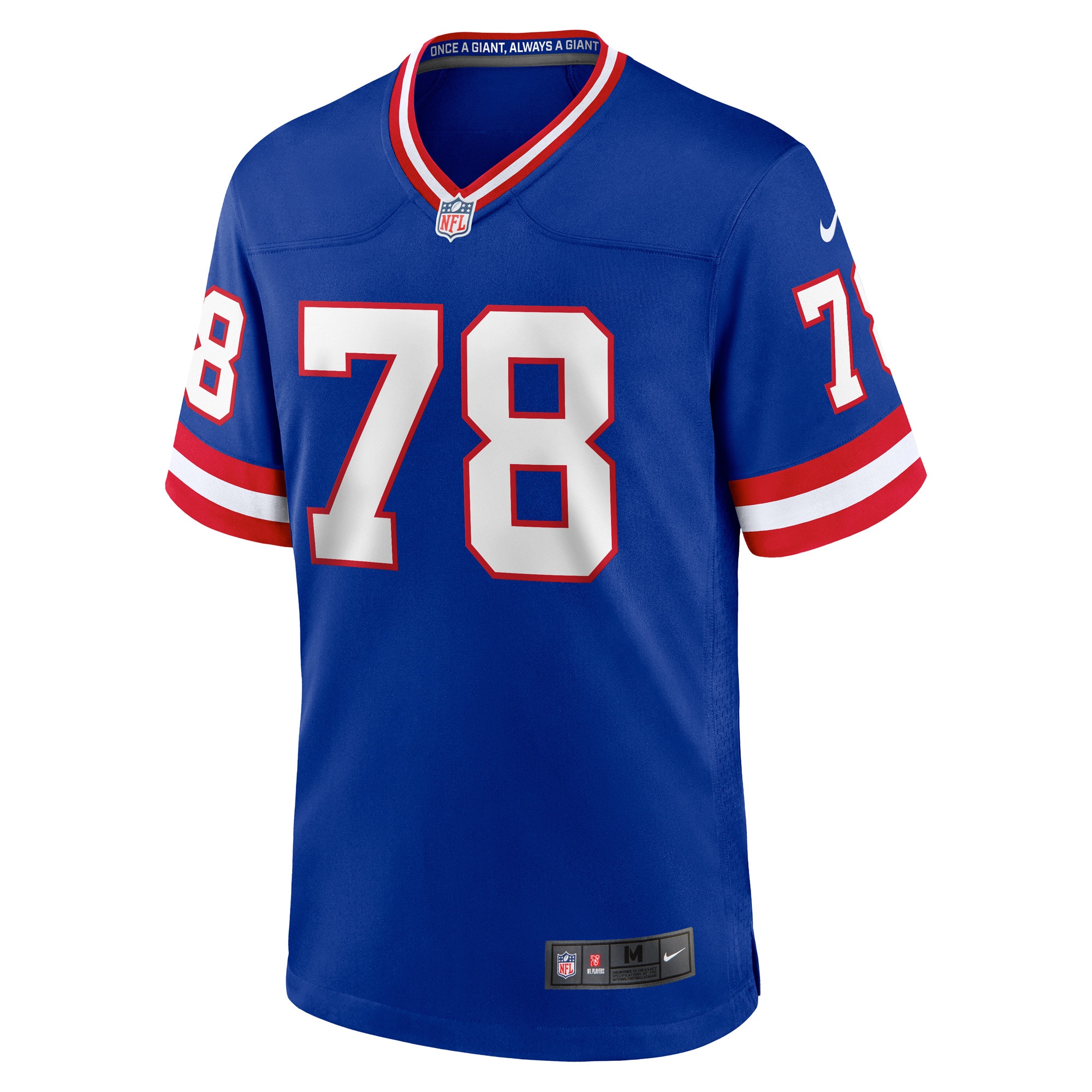 Andrew Thomas New York Giants Nike Alternate Game Jersey – Royal Clowdercats