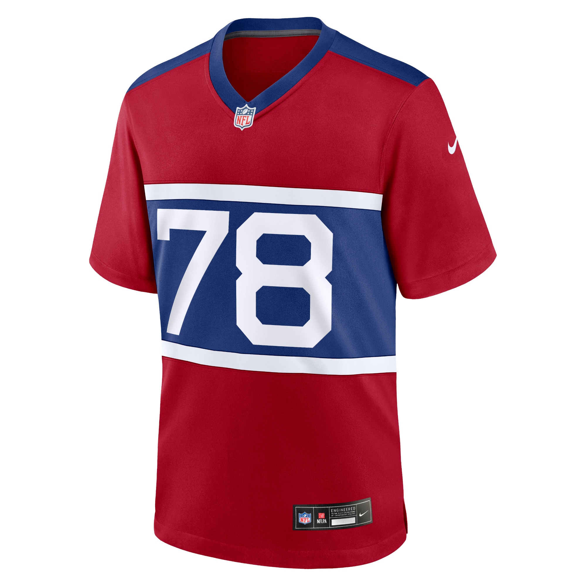 Andrew Thomas New York Giants Nike Alternate Player Game Jersey – Century Red Clowdercats