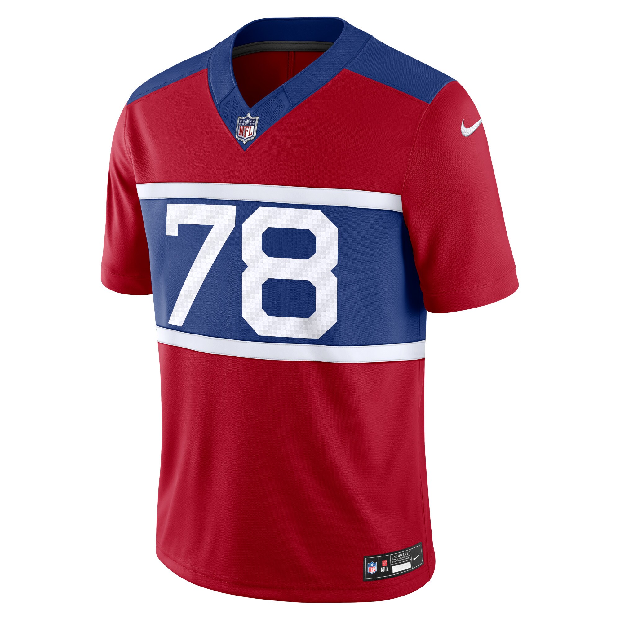 Andrew Thomas New York Giants Nike Alternate Vapor F.U.S.E. Limited Jersey – Century Red Clowdercats