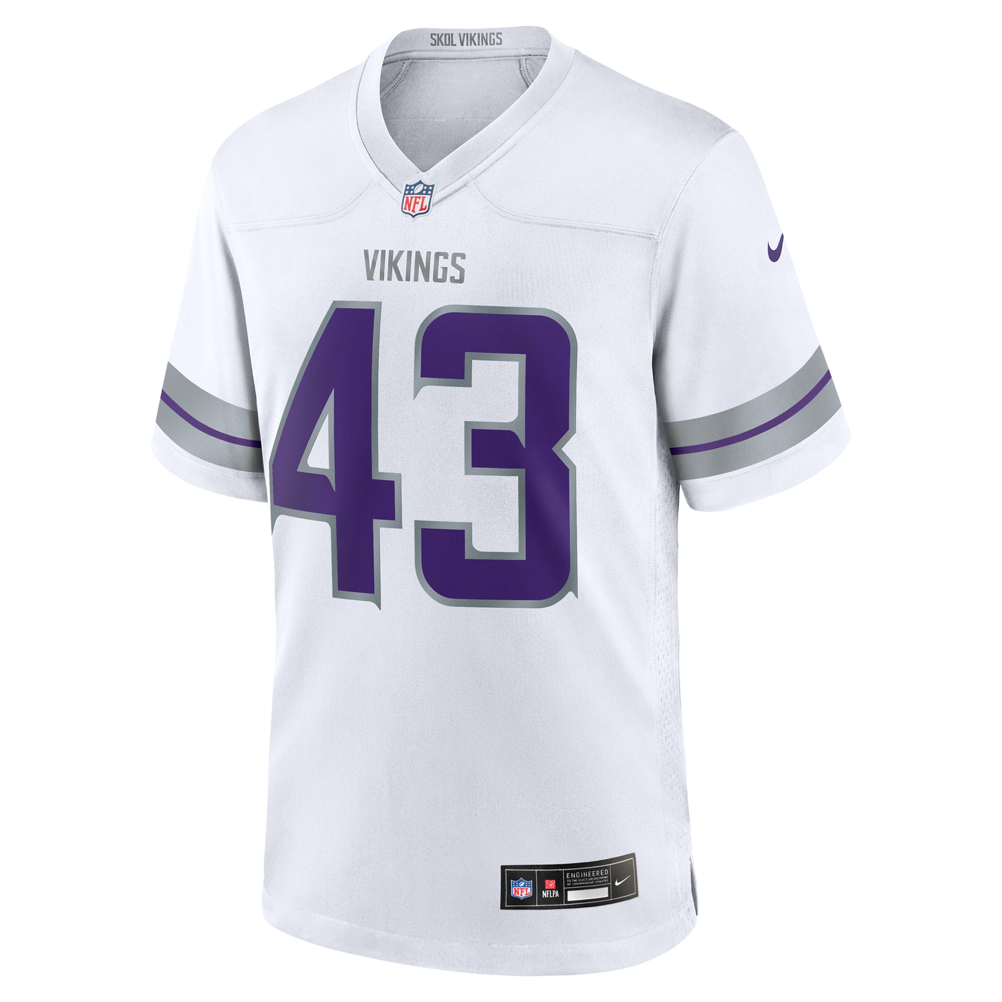 Andrew Van Ginkel Minnesota Vikings Nike Alternate Game Jersey – White Clowdercats