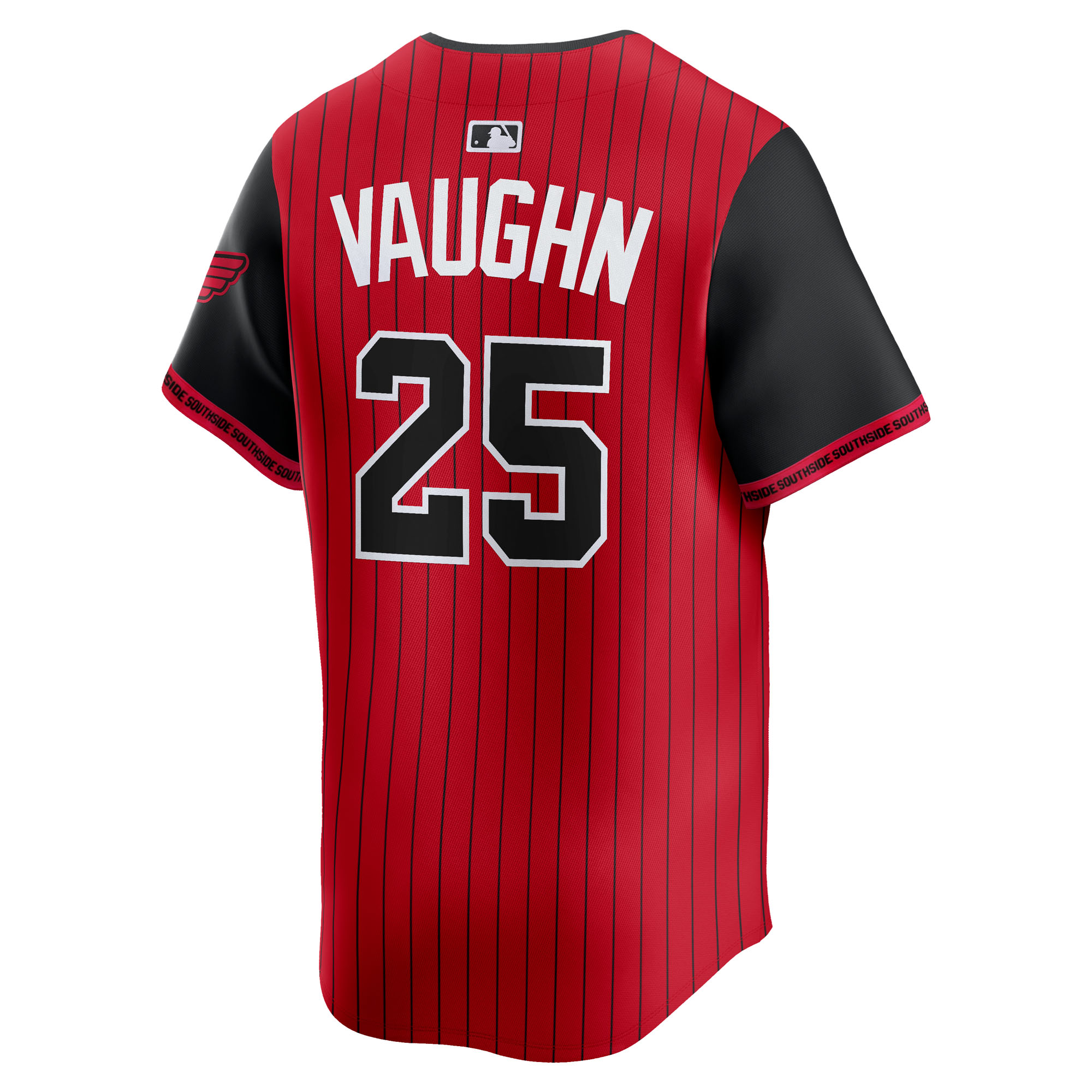 Andrew Vaughn Chicago White Sox Nike 2025 City Connect Limited Player Jersey – Red/Black