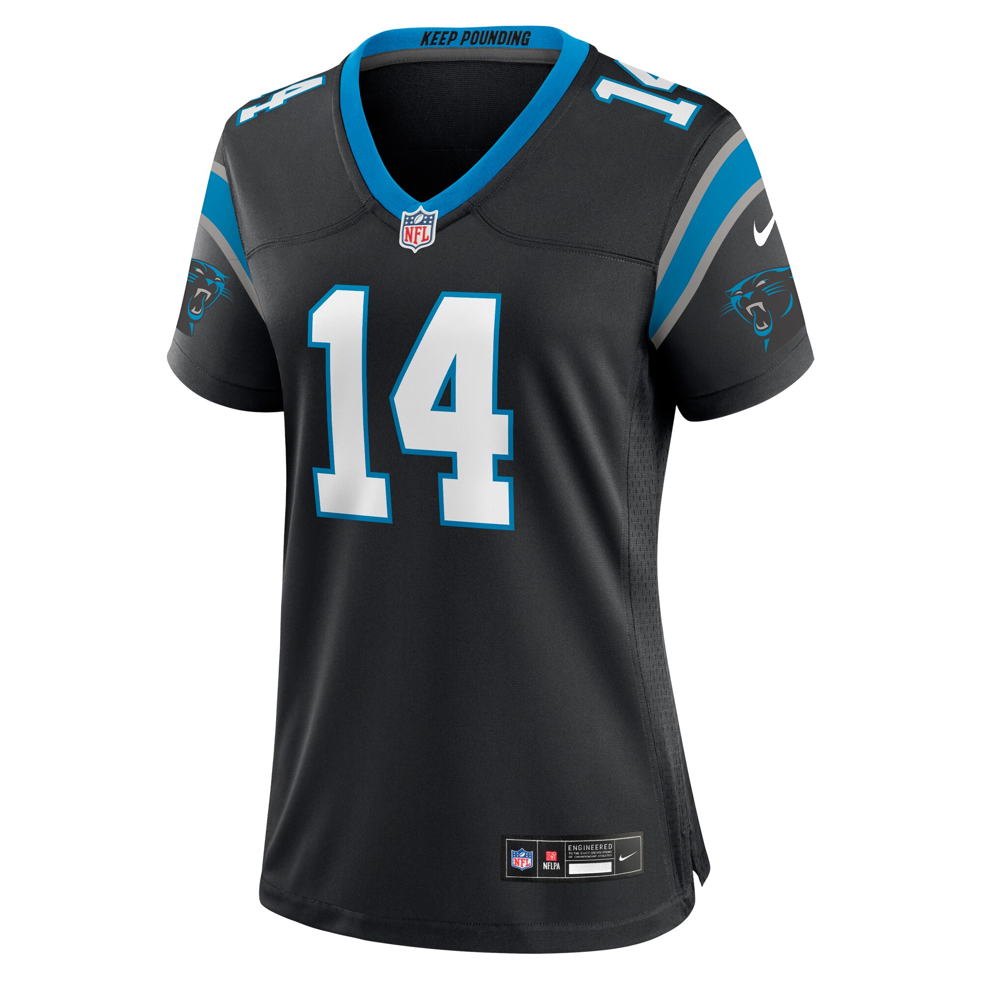 Andy Dalton Carolina Panthers Nike Women’s Team Game Jersey – Black Clowdercats