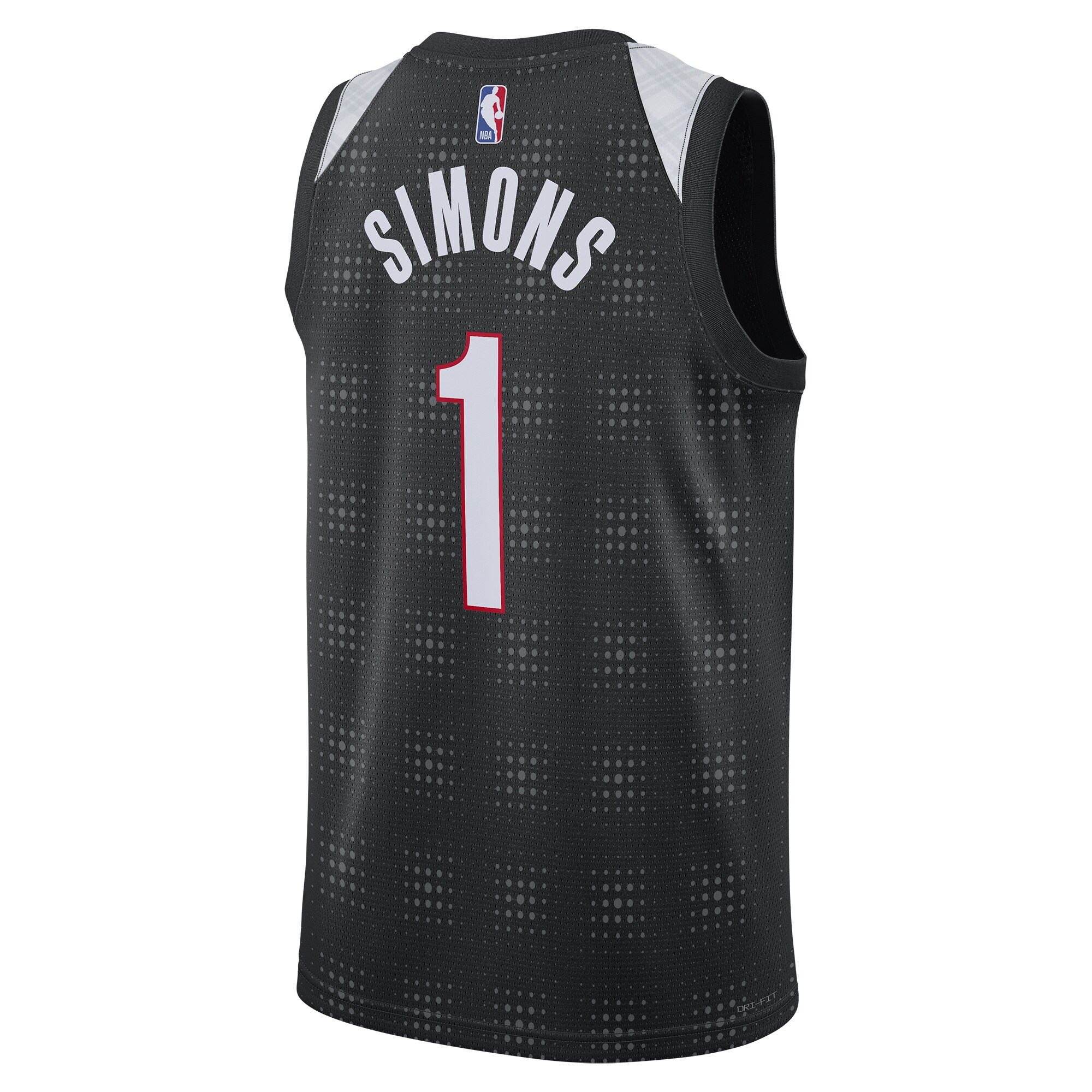 Anfernee Simons Portland Trail Blazers Nike Unisex 2024/25 Swingman Player Jersey – City Edition – Black Clowdercats