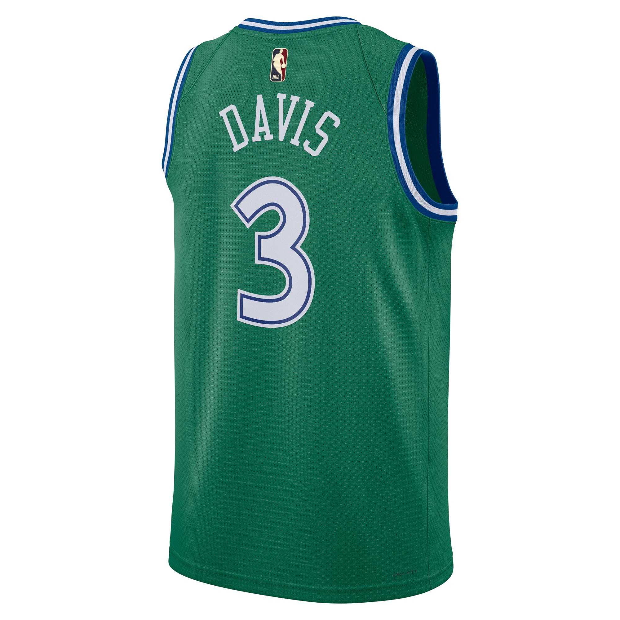 Anthony Davis Dallas Mavericks Nike Unisex Swingman Jersey – Classic Edition – Green Clowdercats