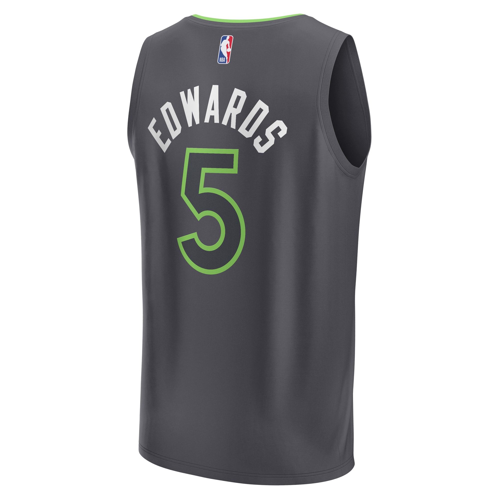 Anthony Edwards Minnesota Timberwolves Fanatics Youth Fast Break Replica Player Jersey – Statement Edition – Anthracite Clowdercats