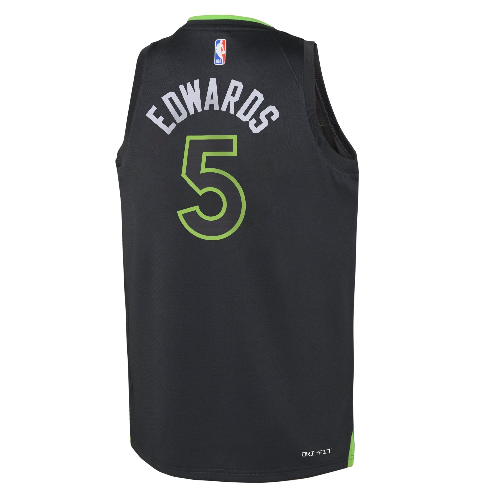 Anthony Edwards Minnesota Timberwolves Jordan Brand Youth Swingman Jersey – Statement Edition – Black Clowdercats