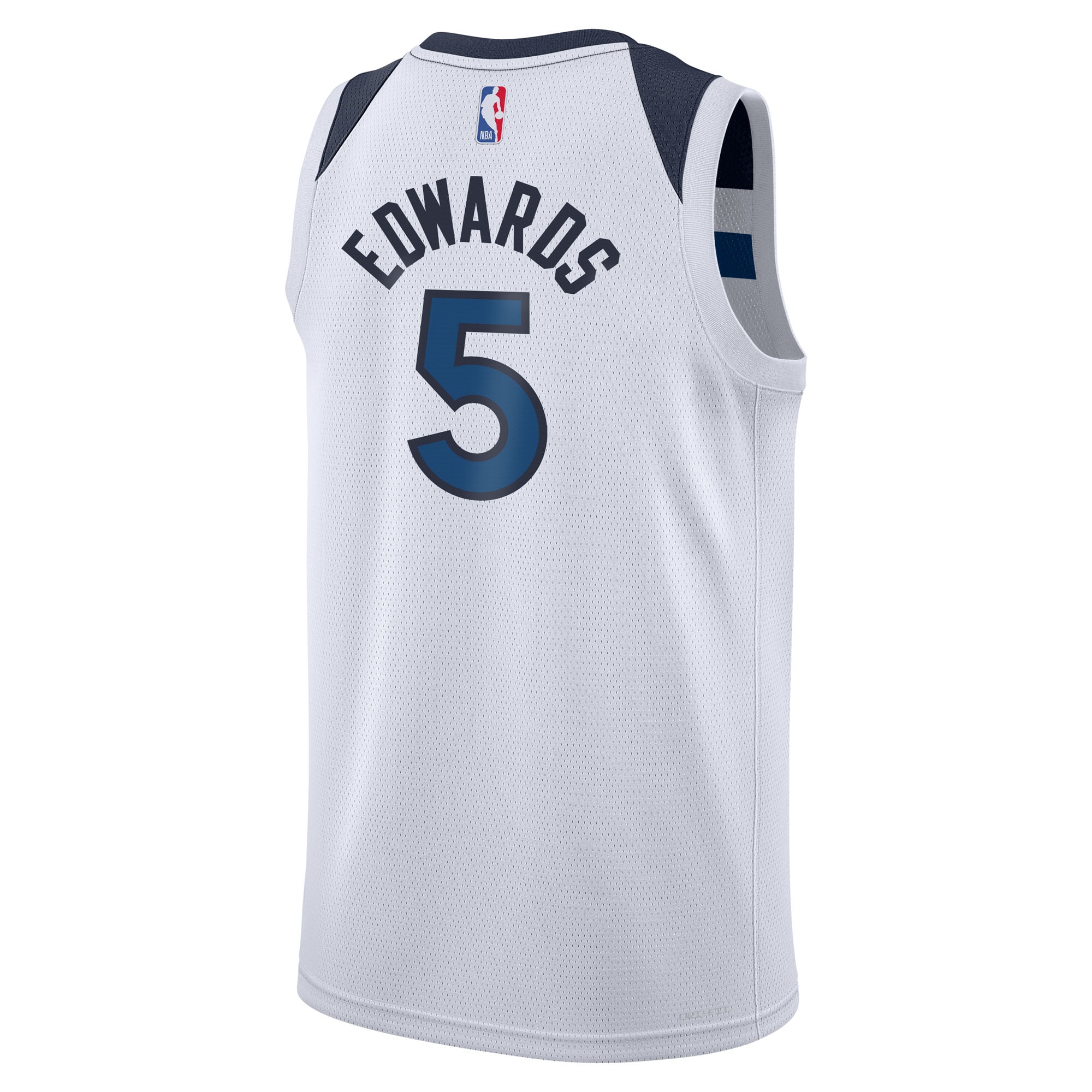 Anthony Edwards Minnesota Timberwolves Nike Youth Swingman Jersey – Association Edition – White Clowdercats