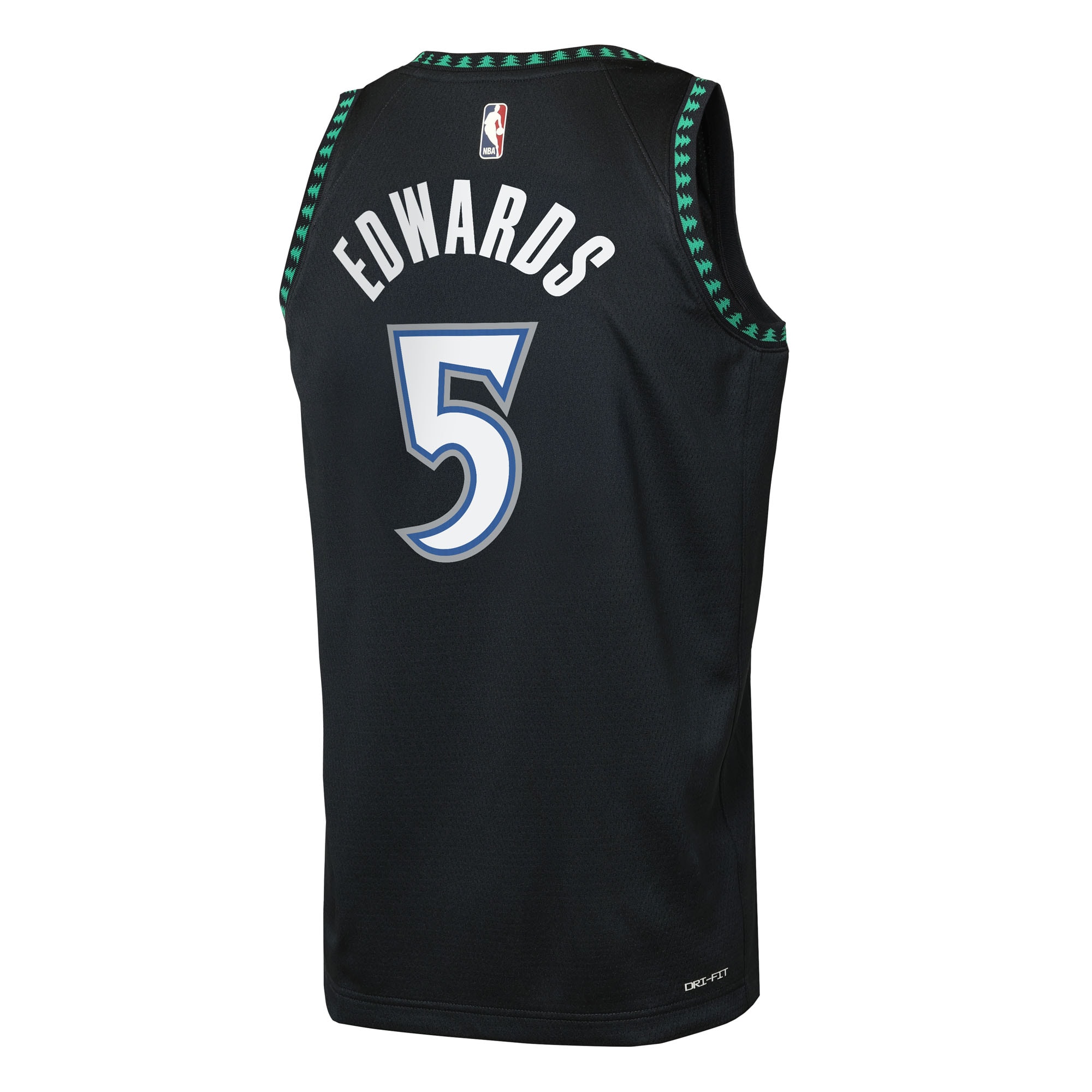 Anthony Edwards Minnesota Timberwolves Nike Youth Swingman Jersey – Classic Edition – Black Clowdercats