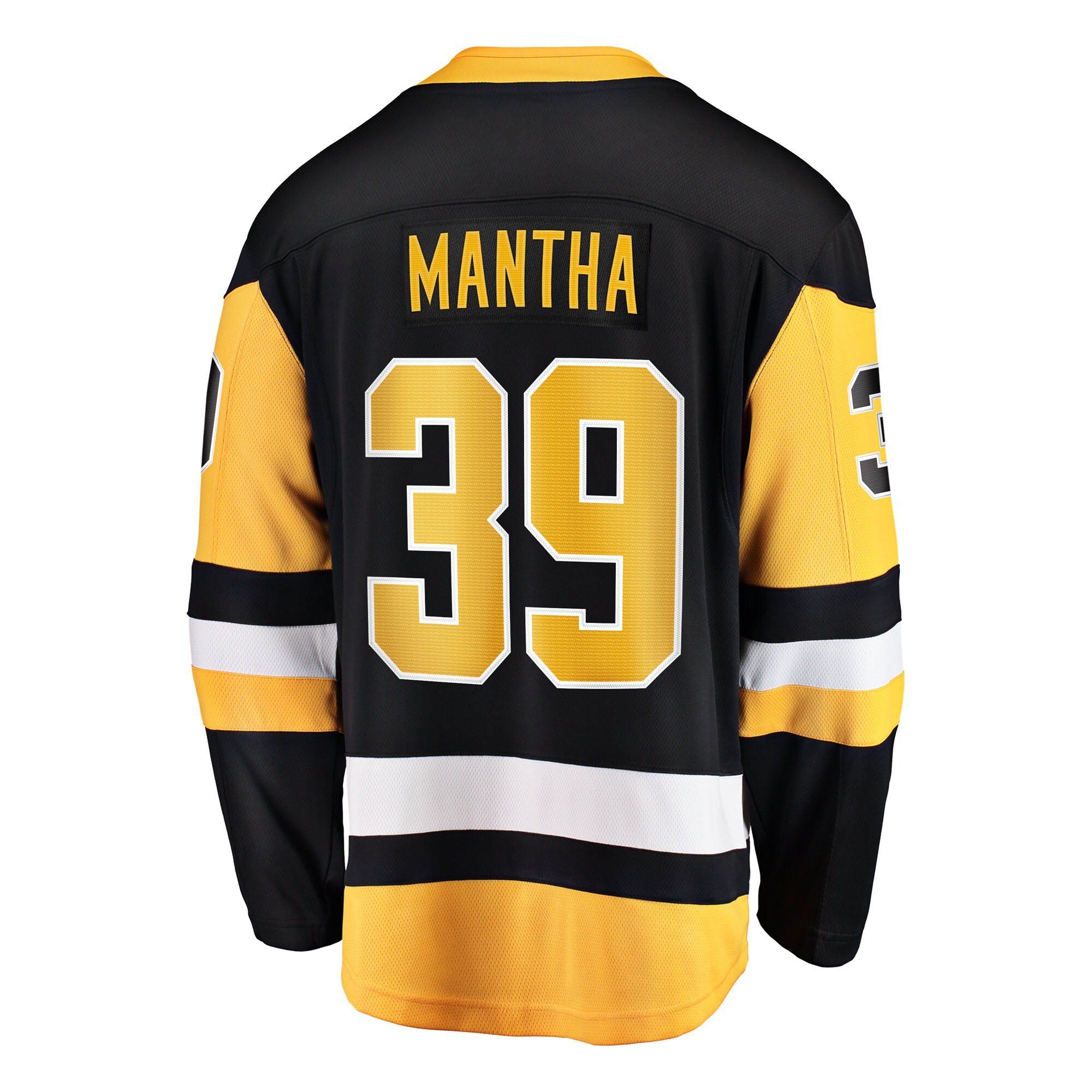 Anthony Mantha Pittsburgh Penguins Fanatics Home Breakaway Jersey – Black Clowdercats