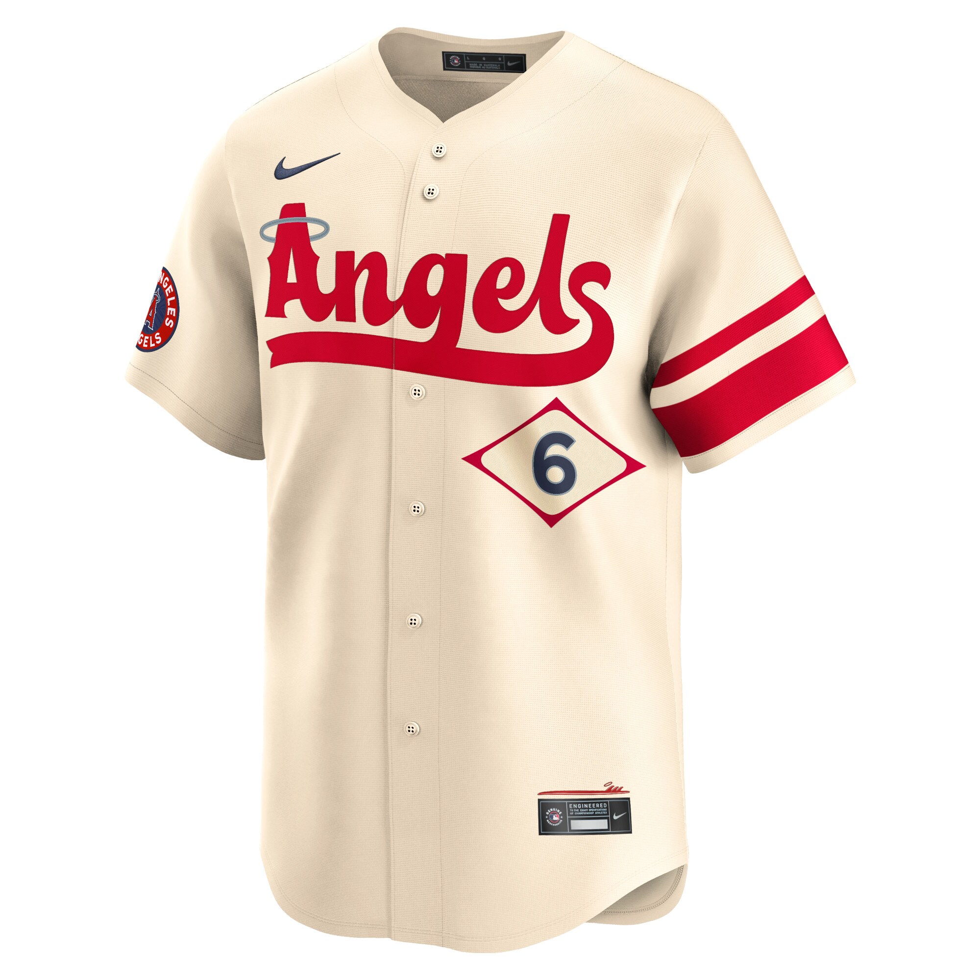 Anthony Rendon Los Angeles Angels Nike City Connect Limited Player Jersey – Cream