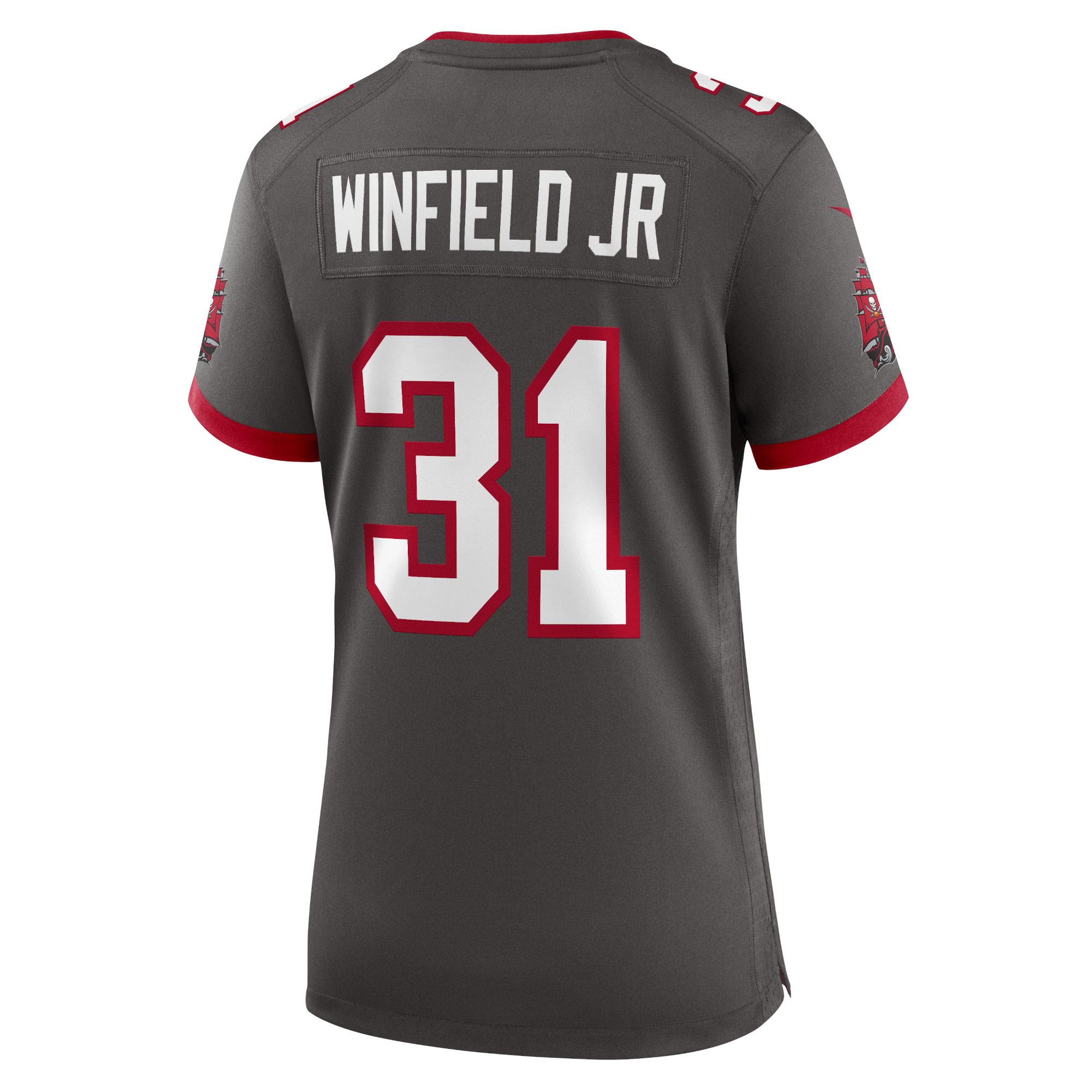 Antoine Winfield Jr. Tampa Bay Buccaneers Nike Women’s Game Jersey – Pewter Clowdercats