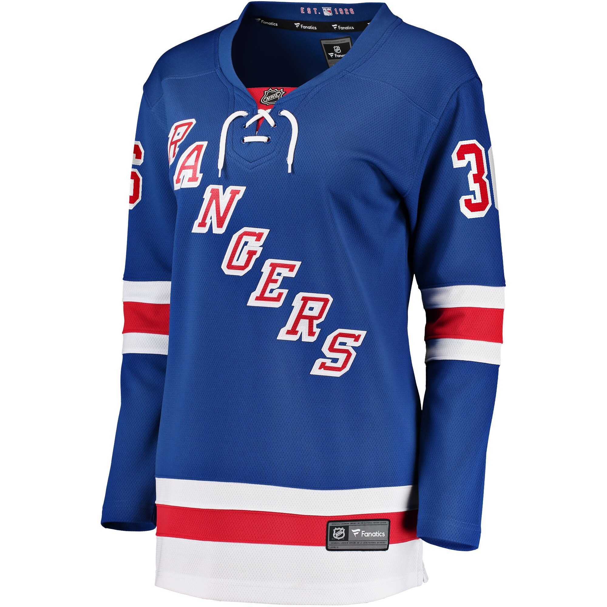 Anton Blidh New York Rangers Fanatics Women’s Home Breakaway Player Jersey – Blue Clowdercats