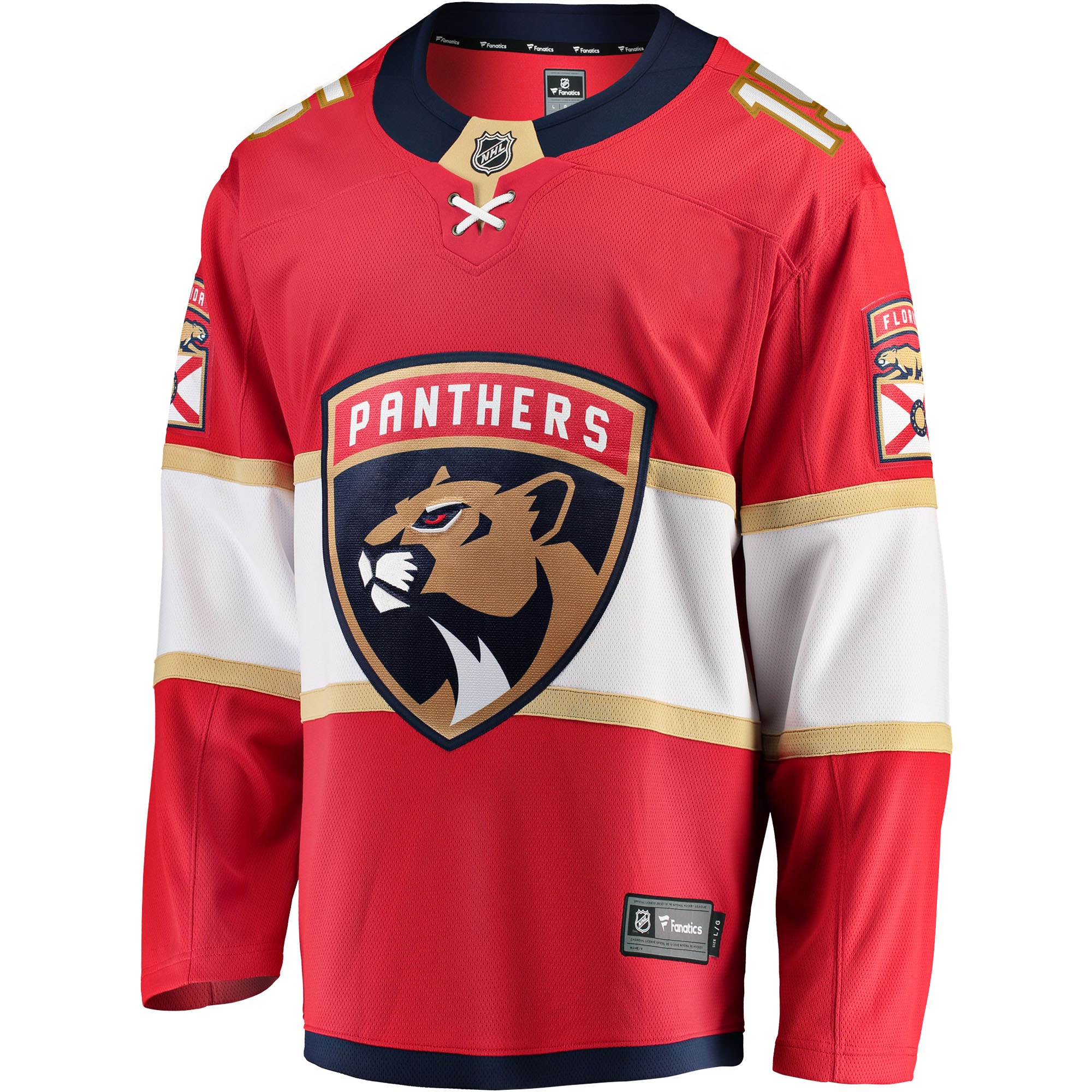 Anton Lundell Florida Panthers Fanatics Home Breakaway Player Jersey – Red Clowdercats