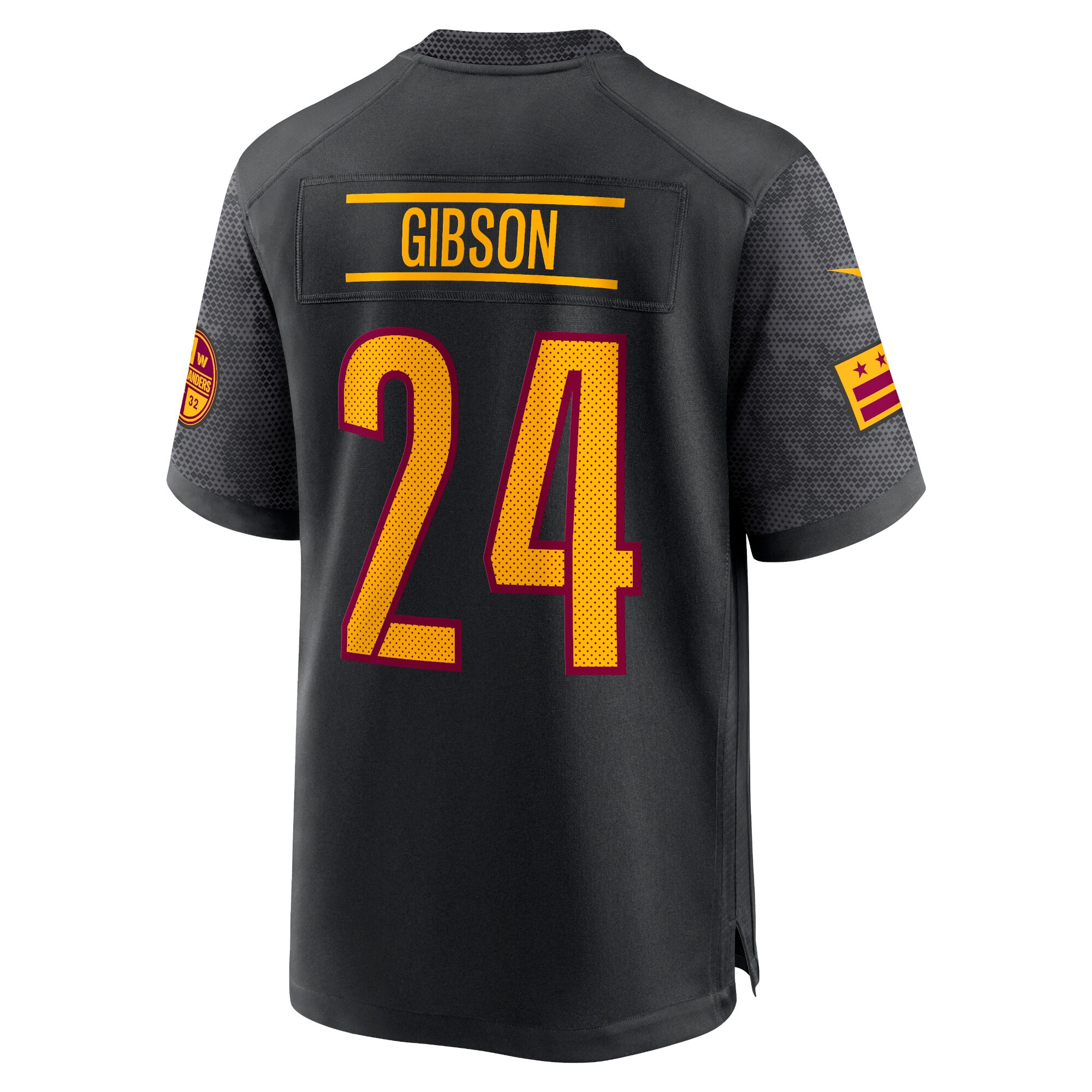 Antonio Gibson Washington Commanders Nike Alternate Game Jersey – Black Clowdercats