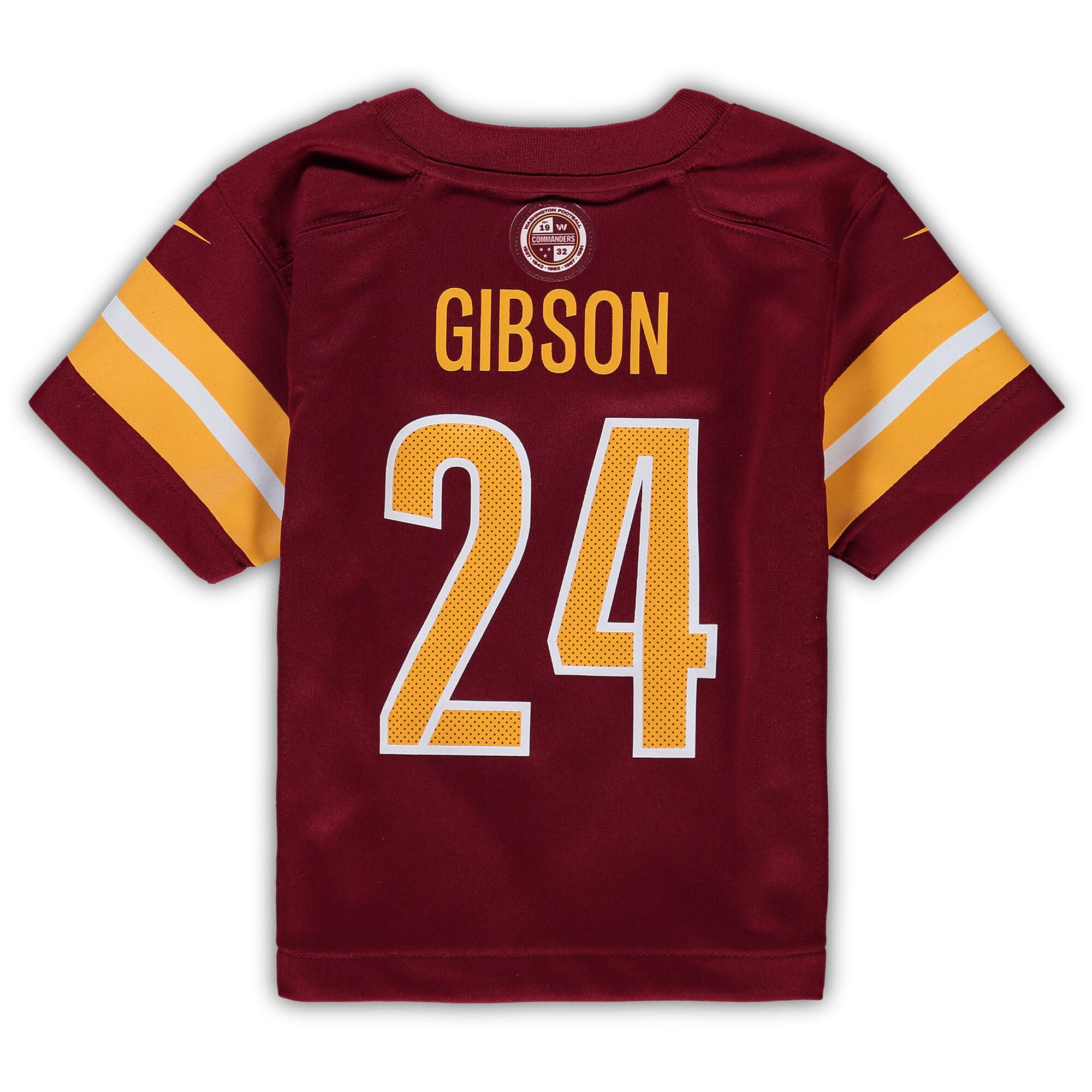 Antonio Gibson Washington Commanders Nike Toddler Game Jersey – Burgundy Clowdercats