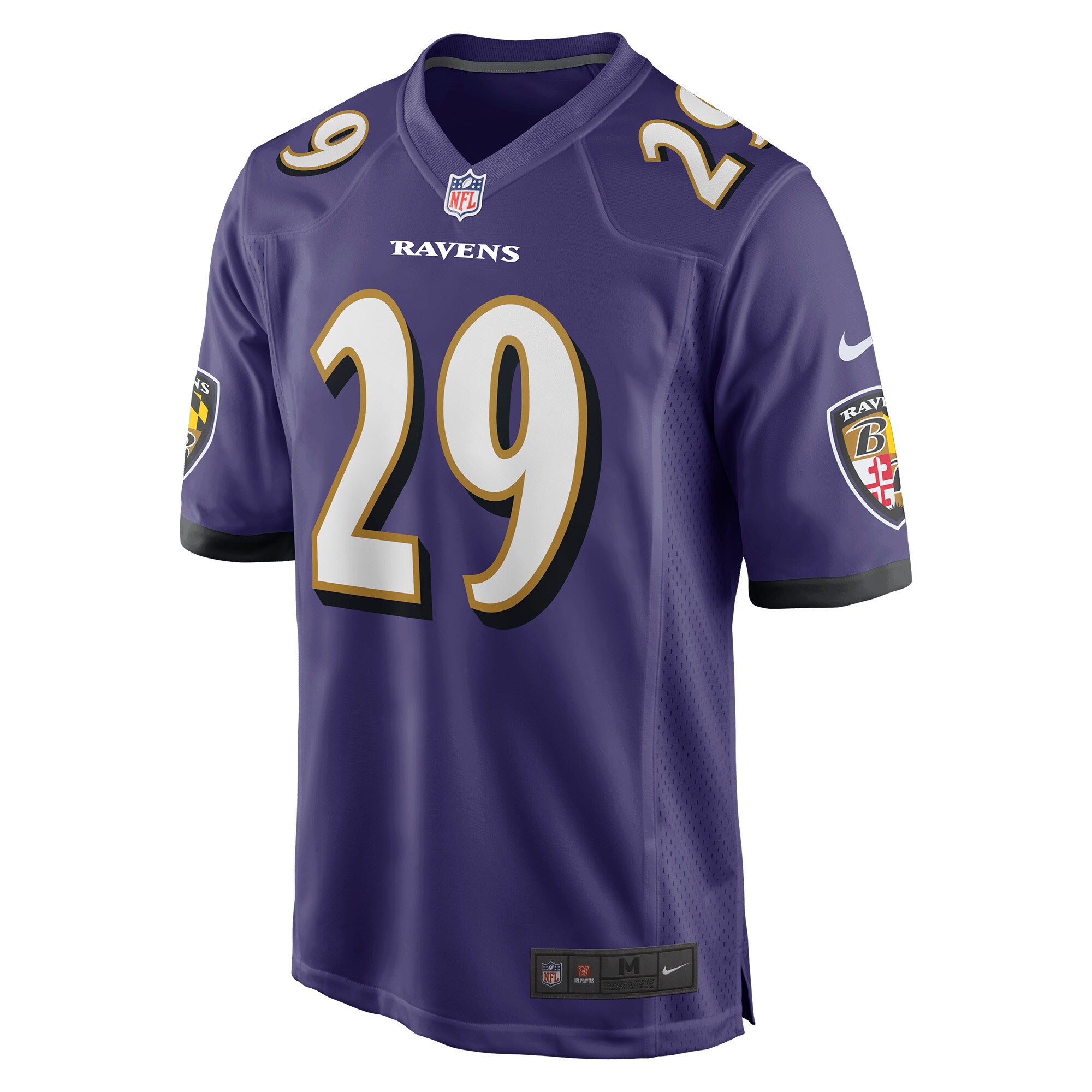 Ar’Darius Washington Baltimore Ravens Nike Player Game Jersey – Purple Clowdercats