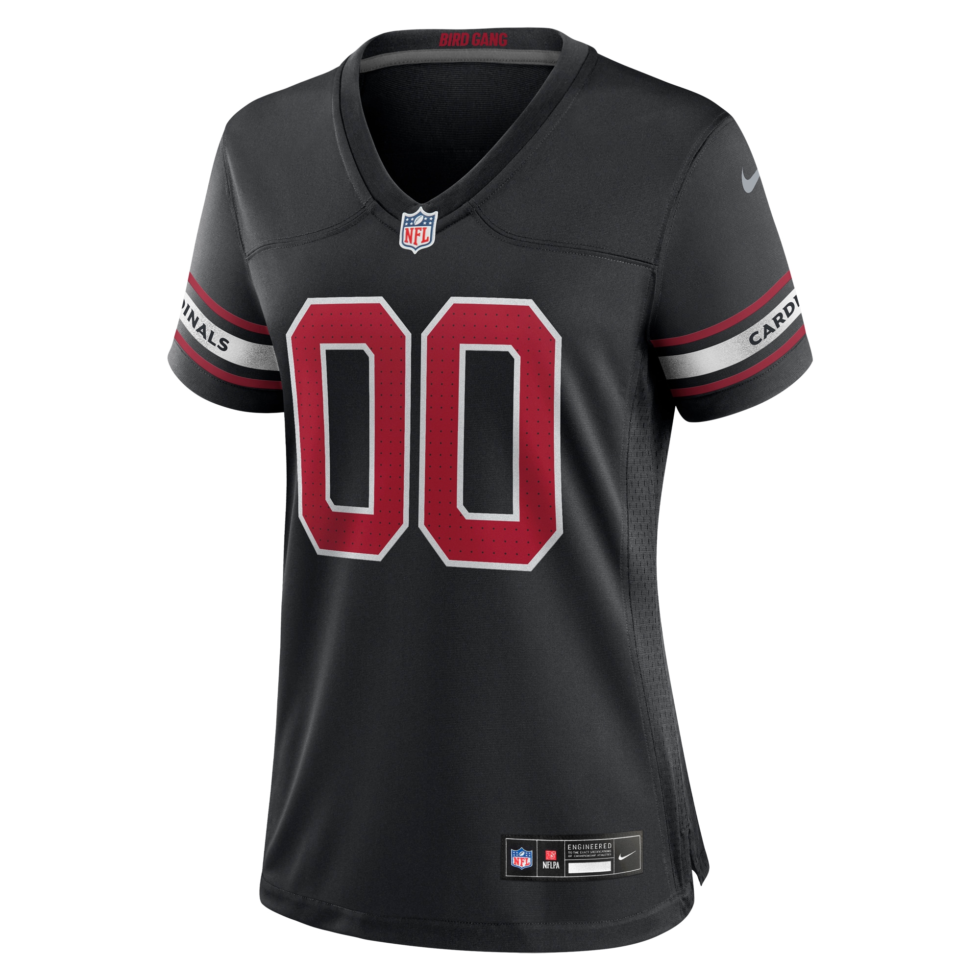 Arizona Cardinals Nike Women’s Alternate Custom Game Jersey – Black Clowdercats