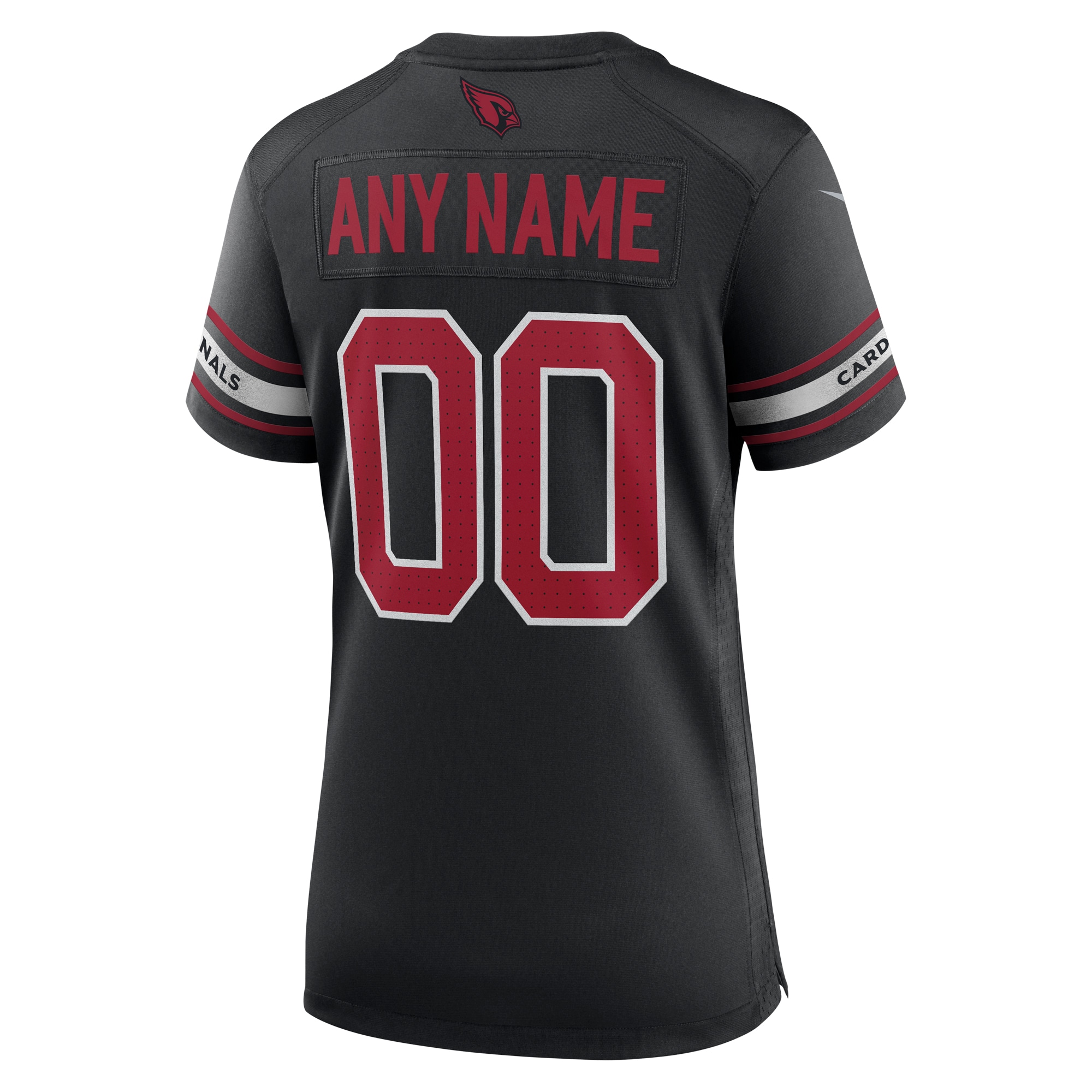 Arizona Cardinals Nike Women’s Alternate Custom Game Jersey – Black Clowdercats
