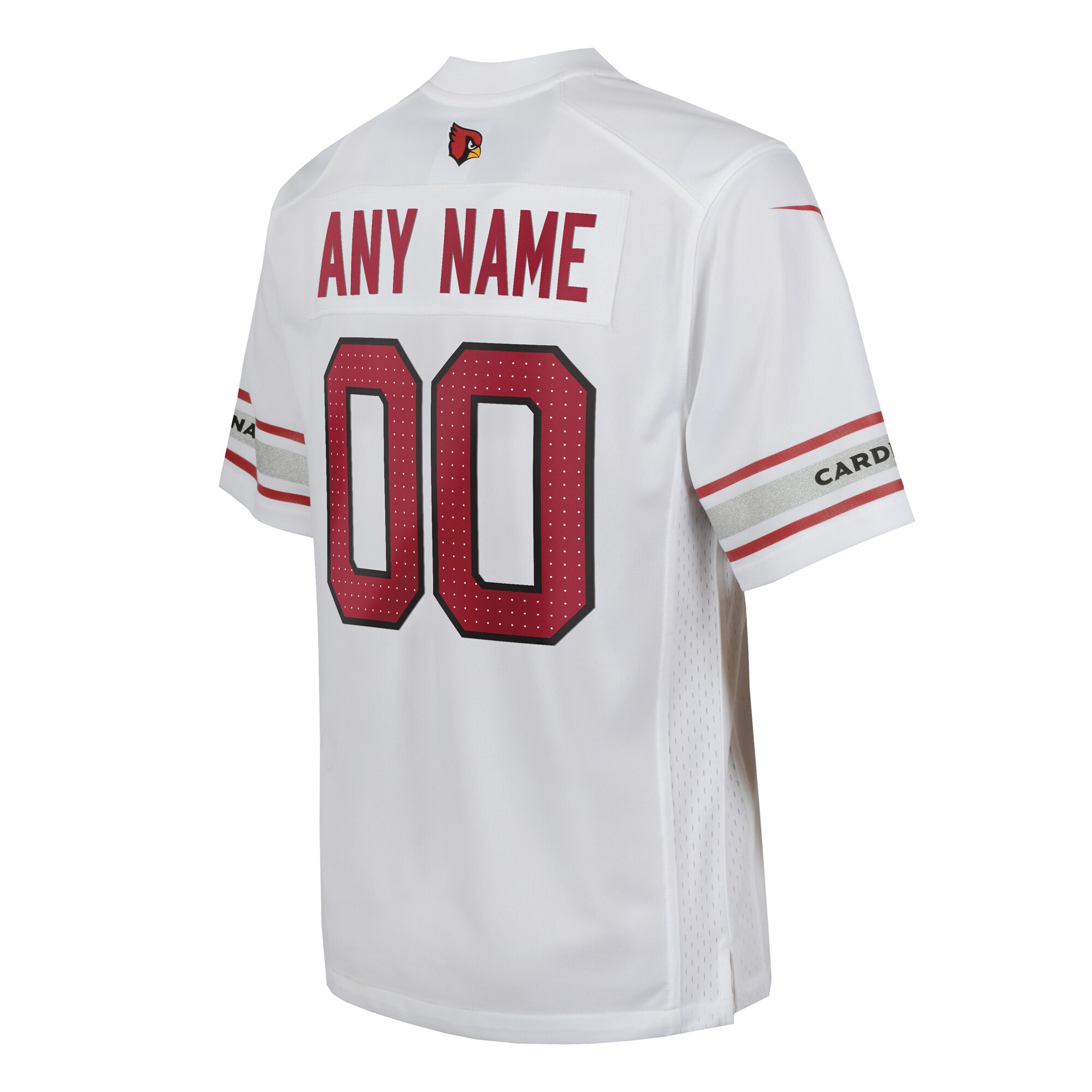 Arizona Cardinals Nike Youth Custom Game Jersey – White Clowdercats