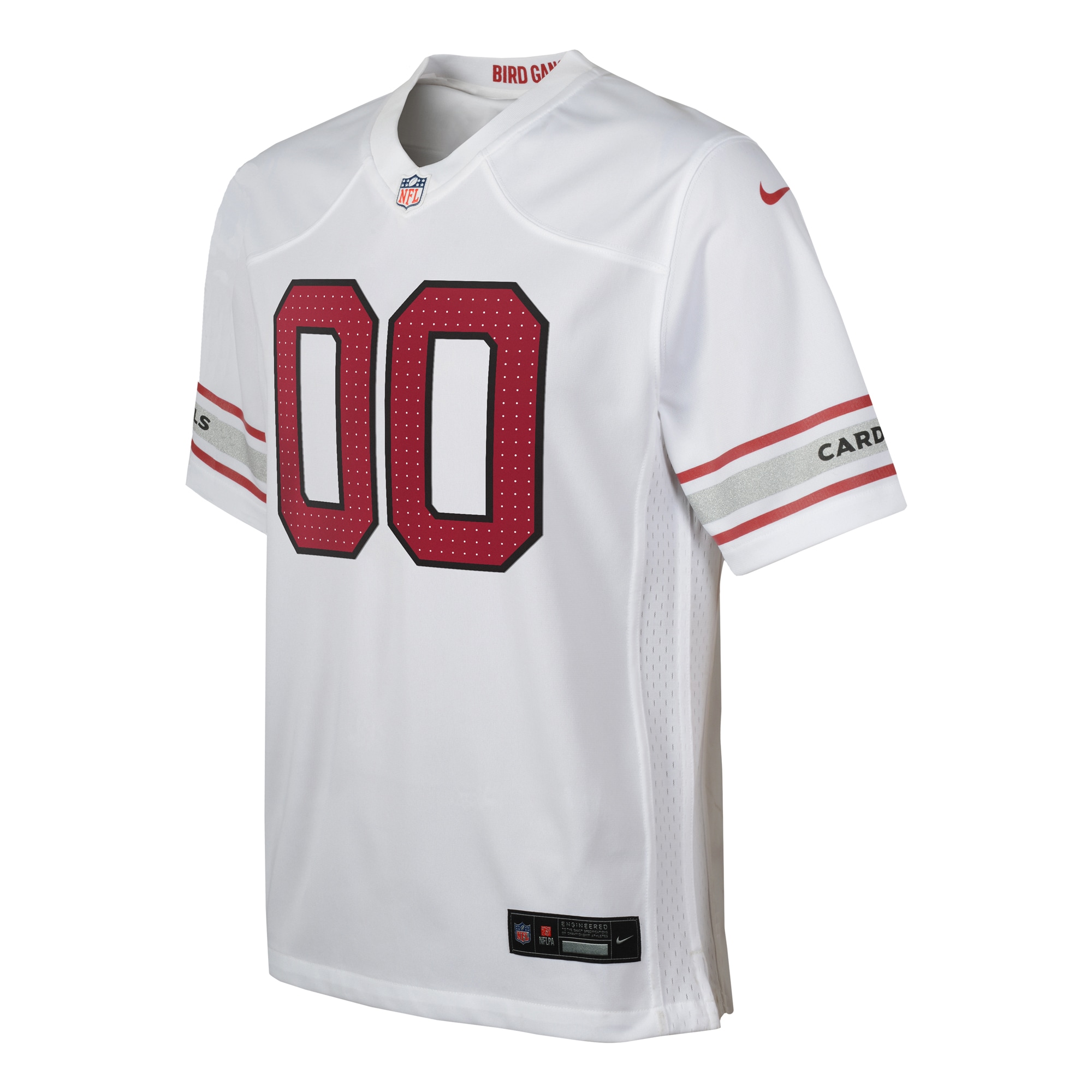 Arizona Cardinals Nike Youth Custom Game Jersey – White Clowdercats
