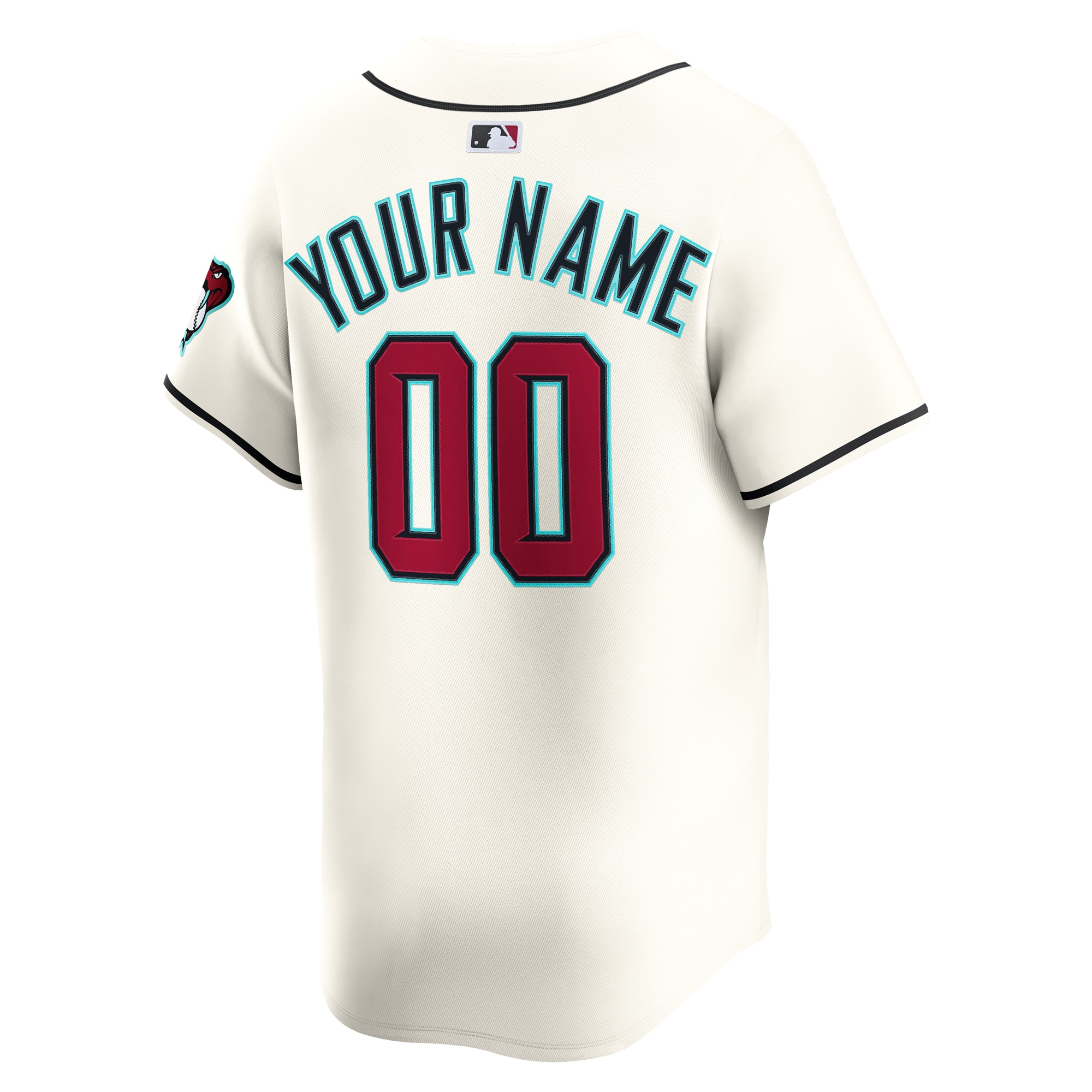 Arizona Diamondbacks Nike Home Limited Custom Jersey – Cream