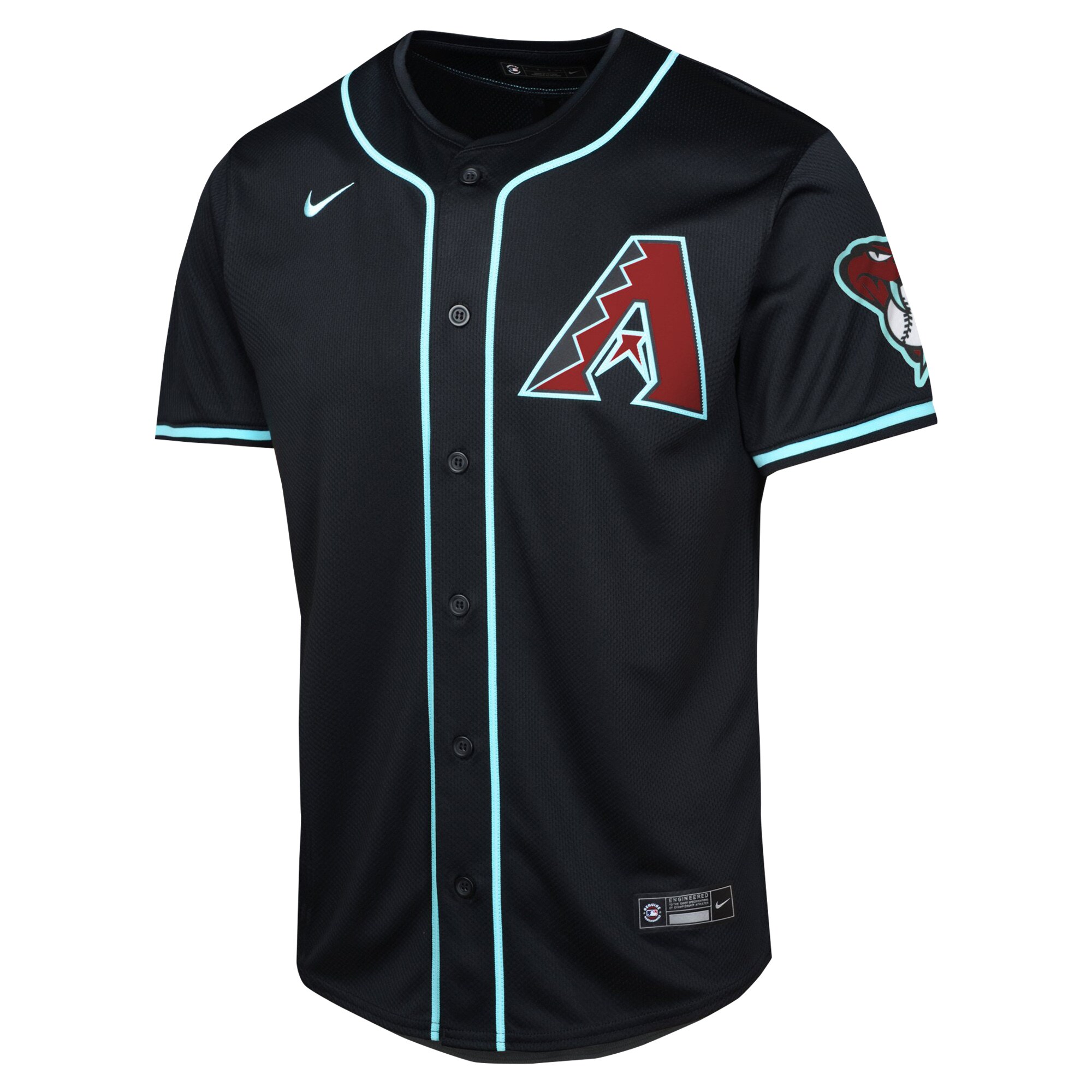 Arizona Diamondbacks Nike Youth Alternate Limited Jersey – Black