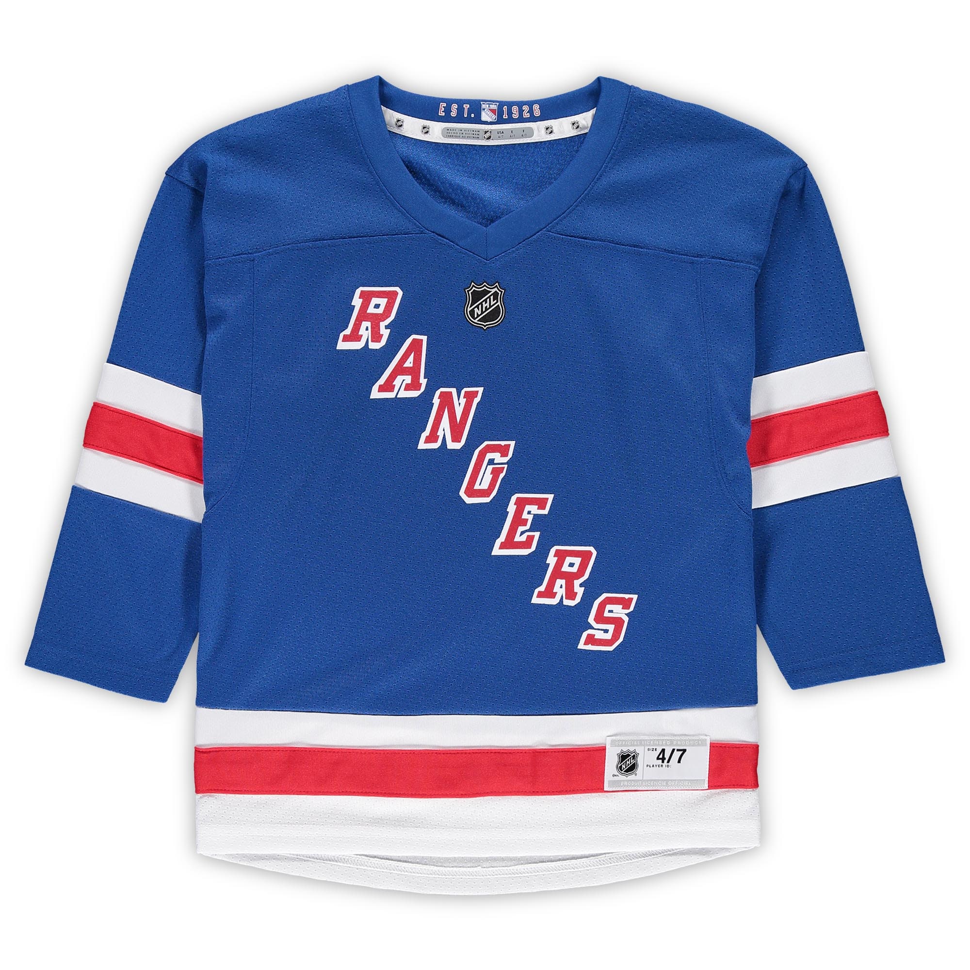 Artemi Panarin New York Rangers Preschool Home Replica Player Jersey – Blue Clowdercats