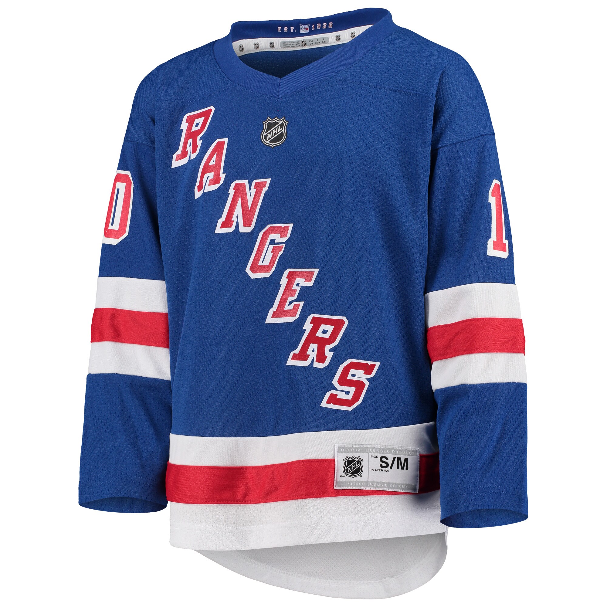 Artemi Panarin New York Rangers Youth Home Replica Player Jersey – Blue Clowdercats