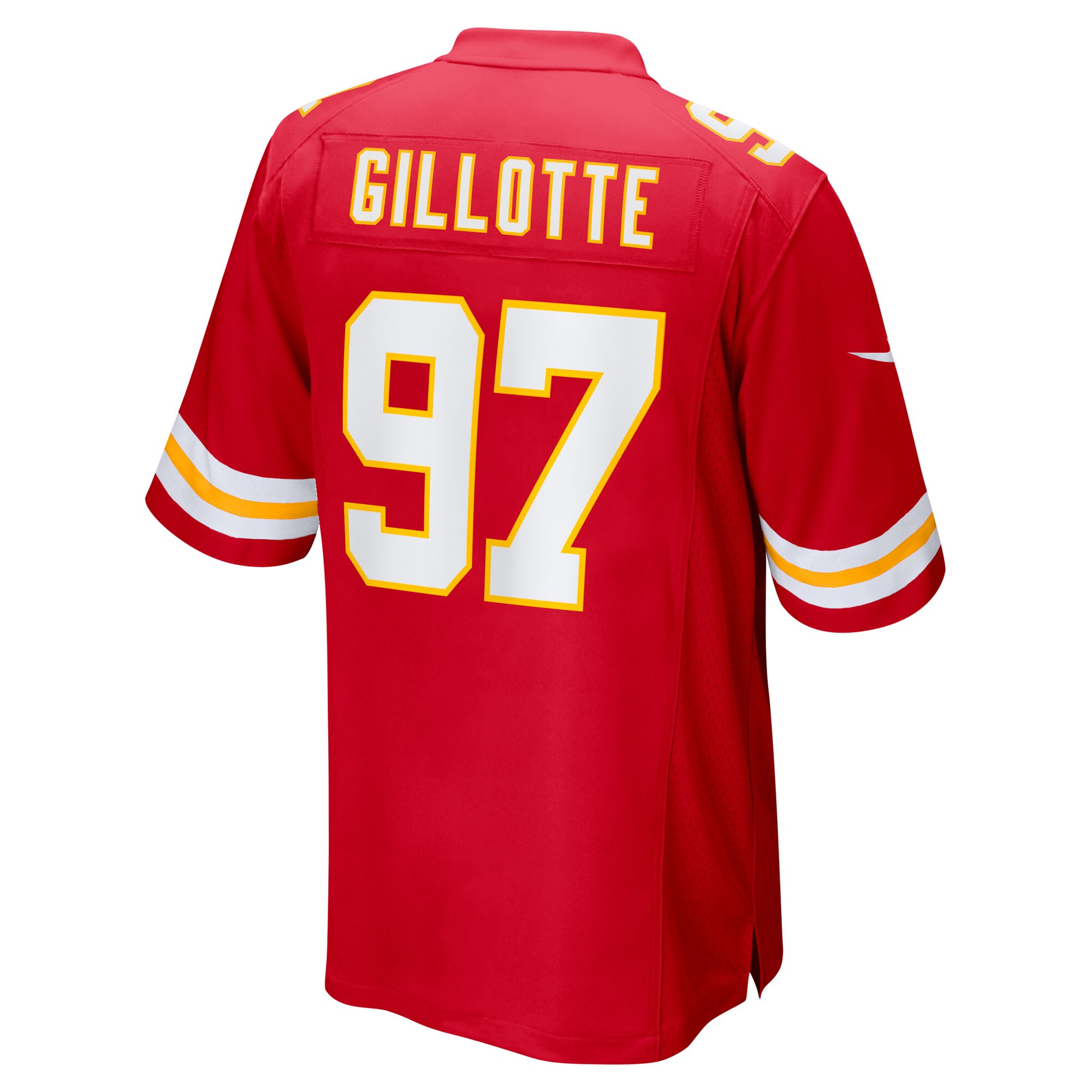Ashton Gillotte Kansas City Chiefs Nike Team Game Jersey – Red Clowdercats