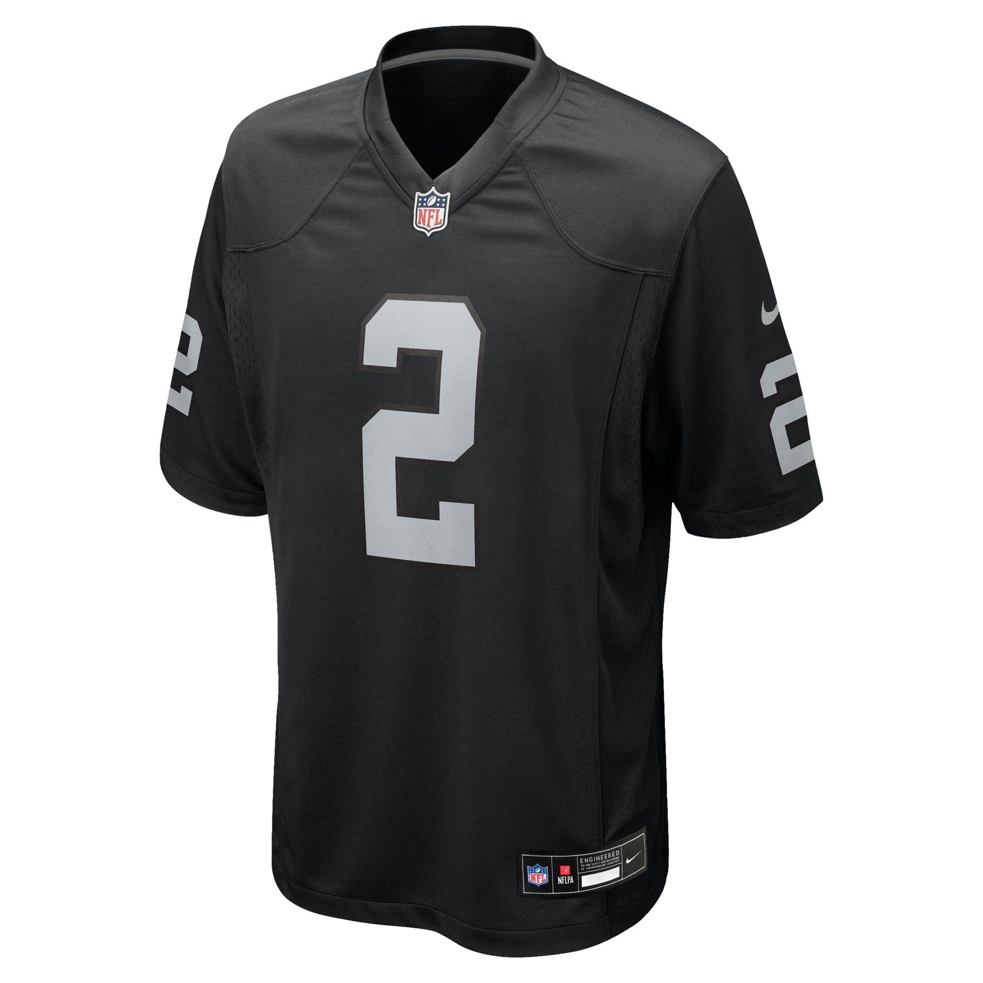 Ashton Jeanty Las Vegas Raiders Nike Youth Game Jersey – Black Clowdercats