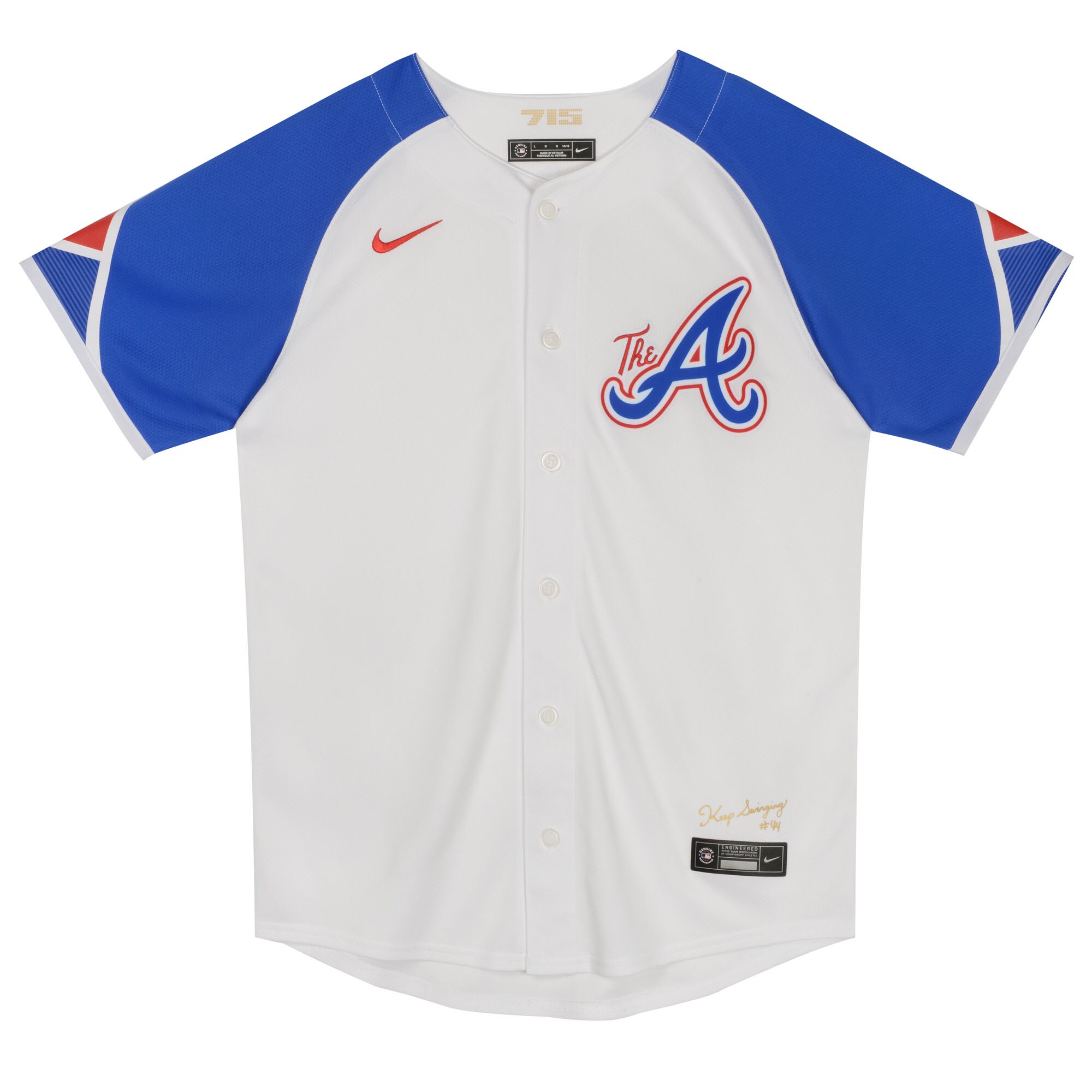 Atlanta Braves Nike Preschool City Connect Jersey – White