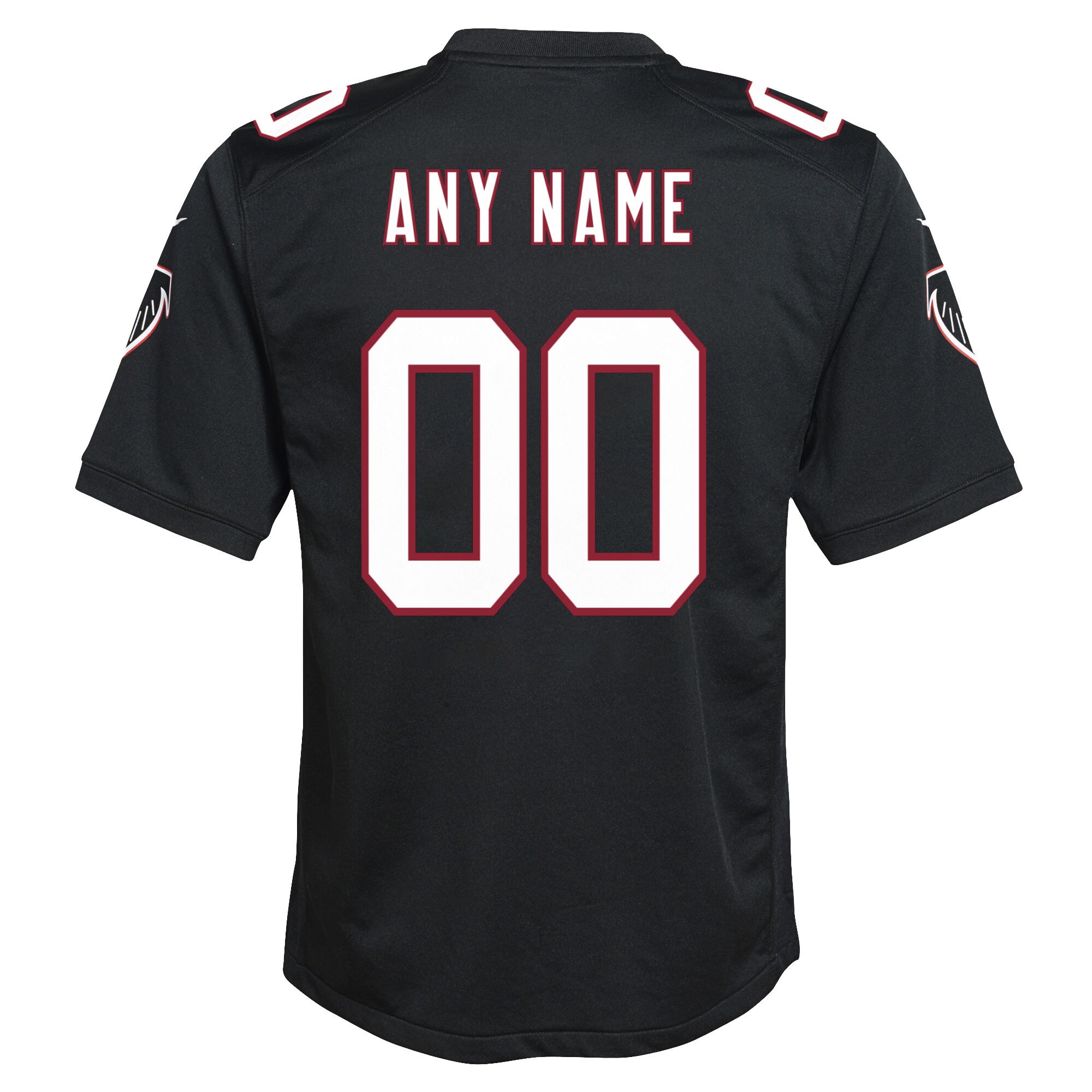 Atlanta Falcons Nike Youth Throwback Custom Game Jersey – Black Clowdercats