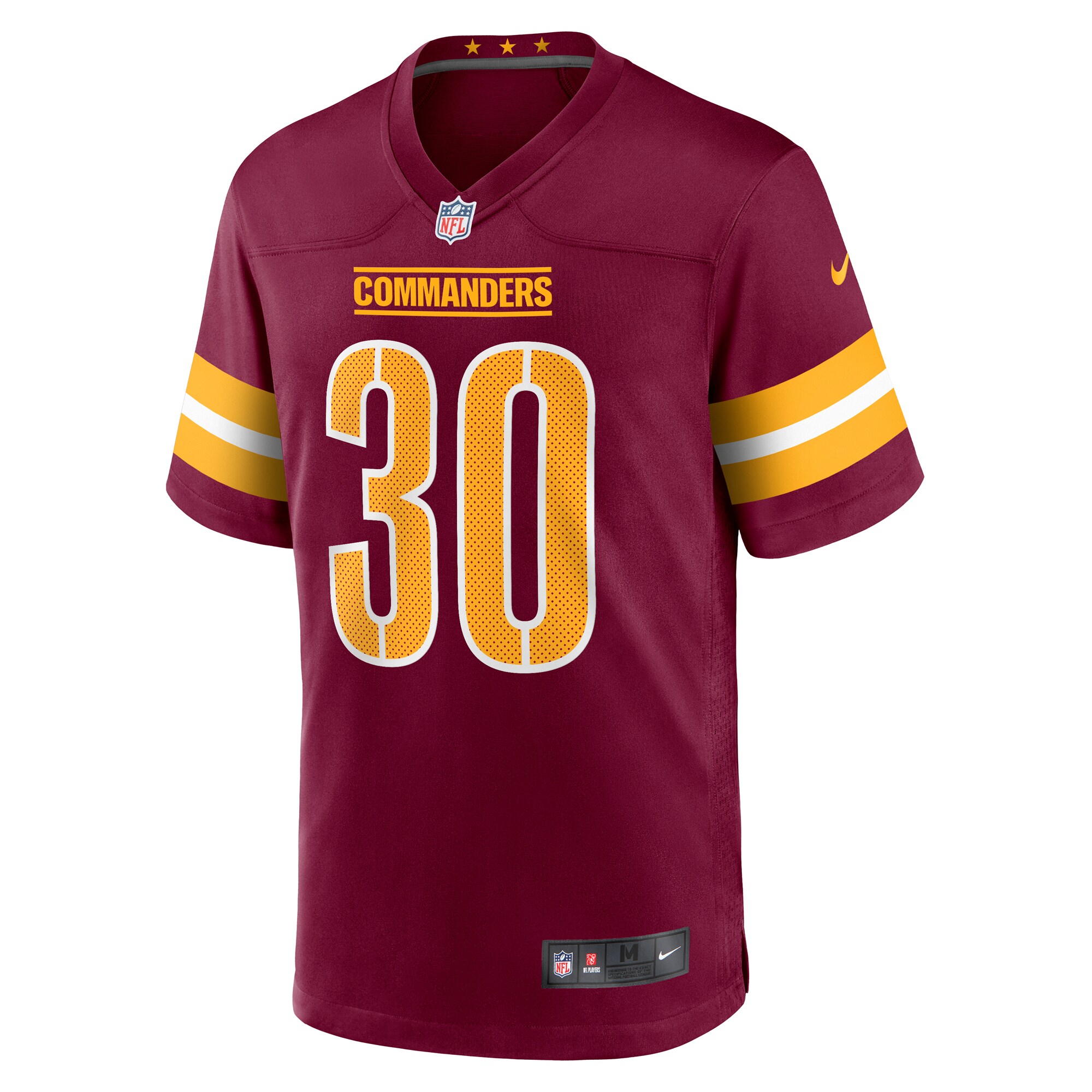Austin Ekeler Washington Commanders Nike Game Jersey – Burgundy Clowdercats
