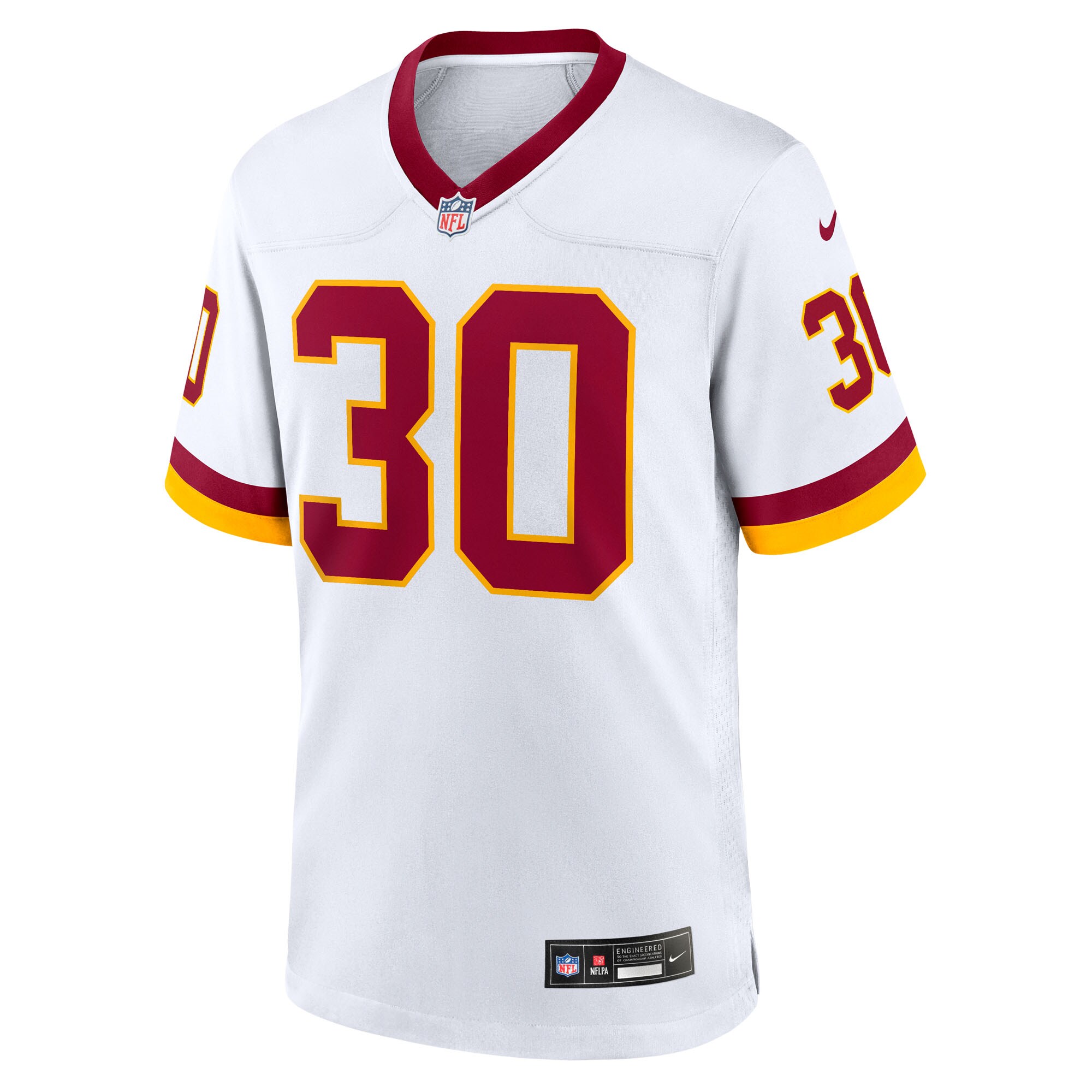 Austin Ekeler Washington Commanders Nike Game Super Bowl Era Jersey – White Clowdercats