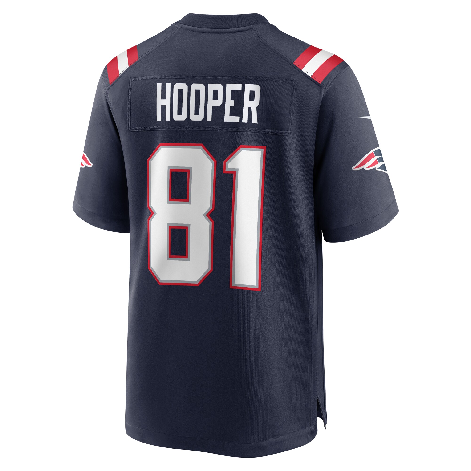 Austin Hooper New England Patriots Nike Game Jersey – Navy Clowdercats