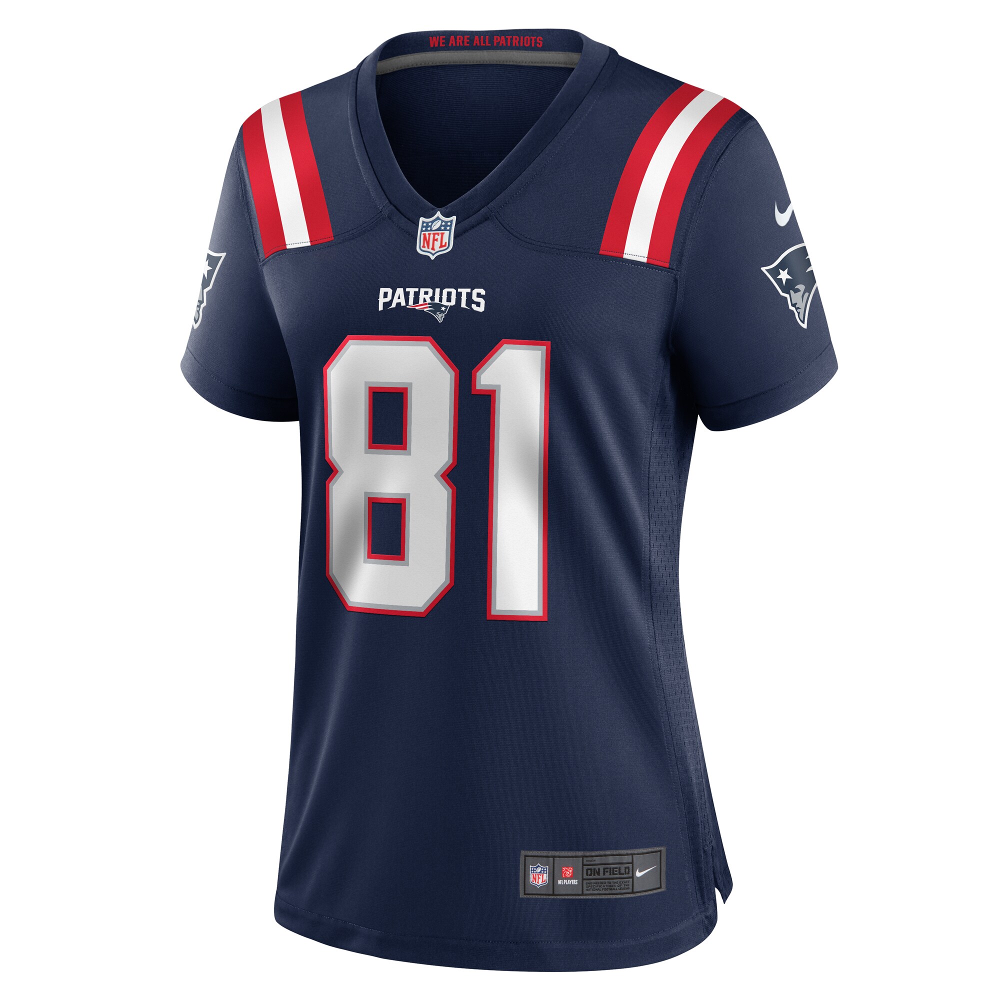 Austin Hooper New England Patriots Nike Women’s Game Jersey – Navy Clowdercats
