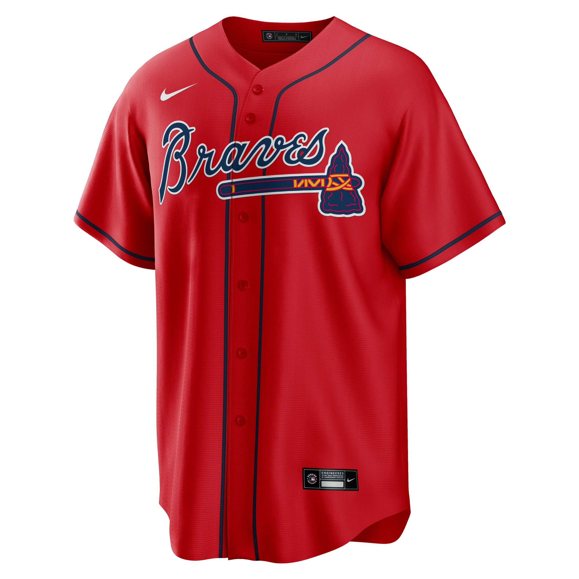 Austin Riley Atlanta Braves Nike Alternate 2 Replica Jersey – Red