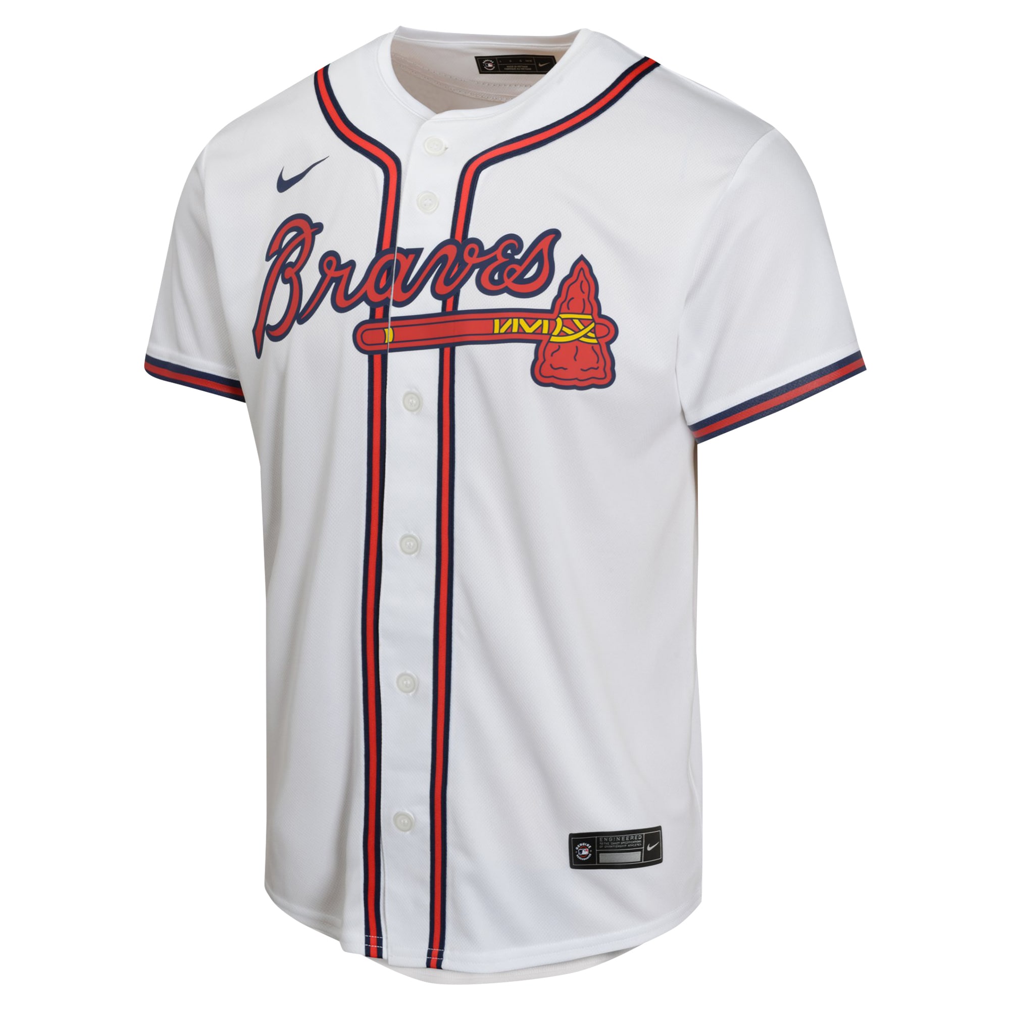 Austin Riley Atlanta Braves Nike Youth Home Game Player Jersey – White