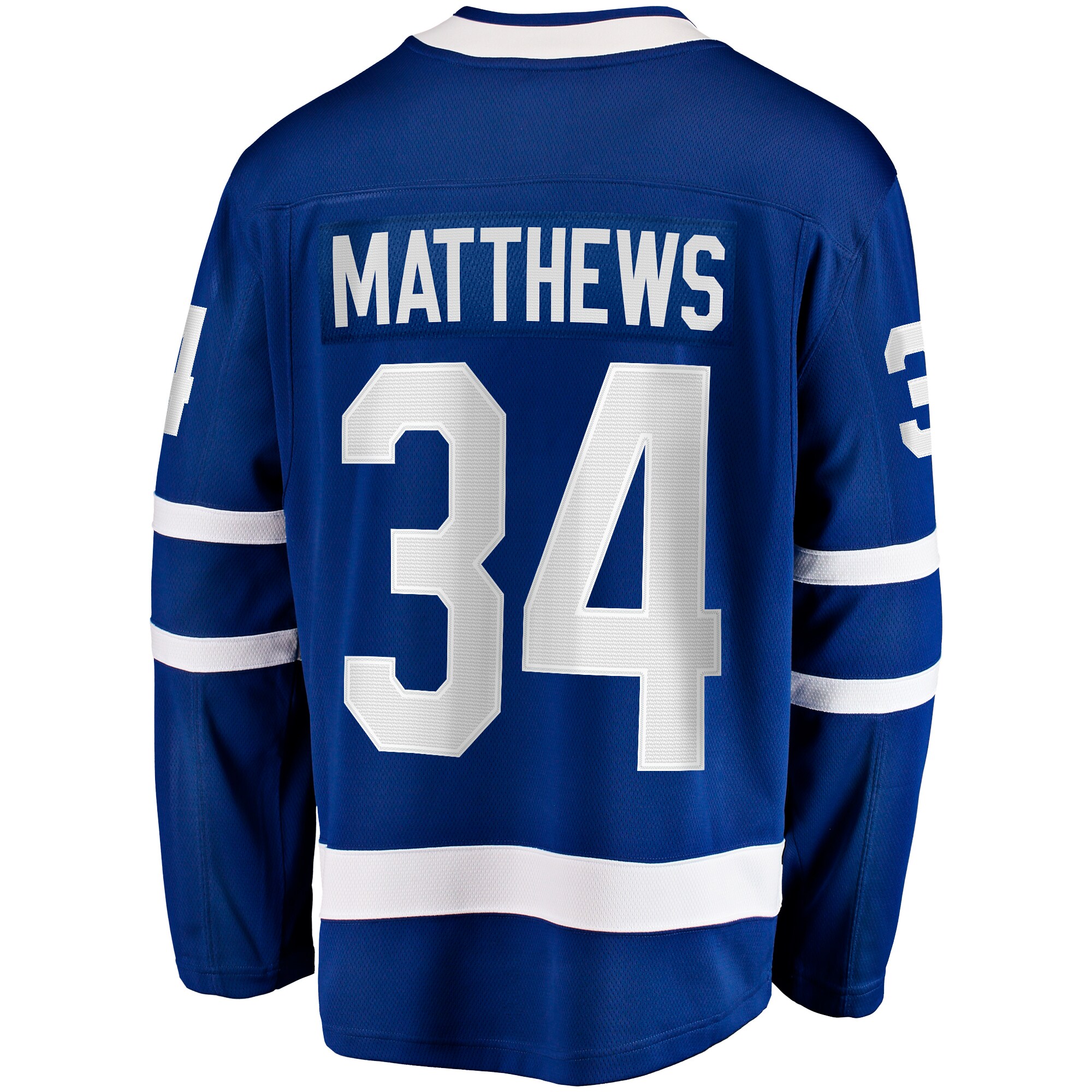 Auston Matthews Toronto Maple Leafs Fanatics Captain Patch Home Breakaway Player Jersey – Blue Clowdercats