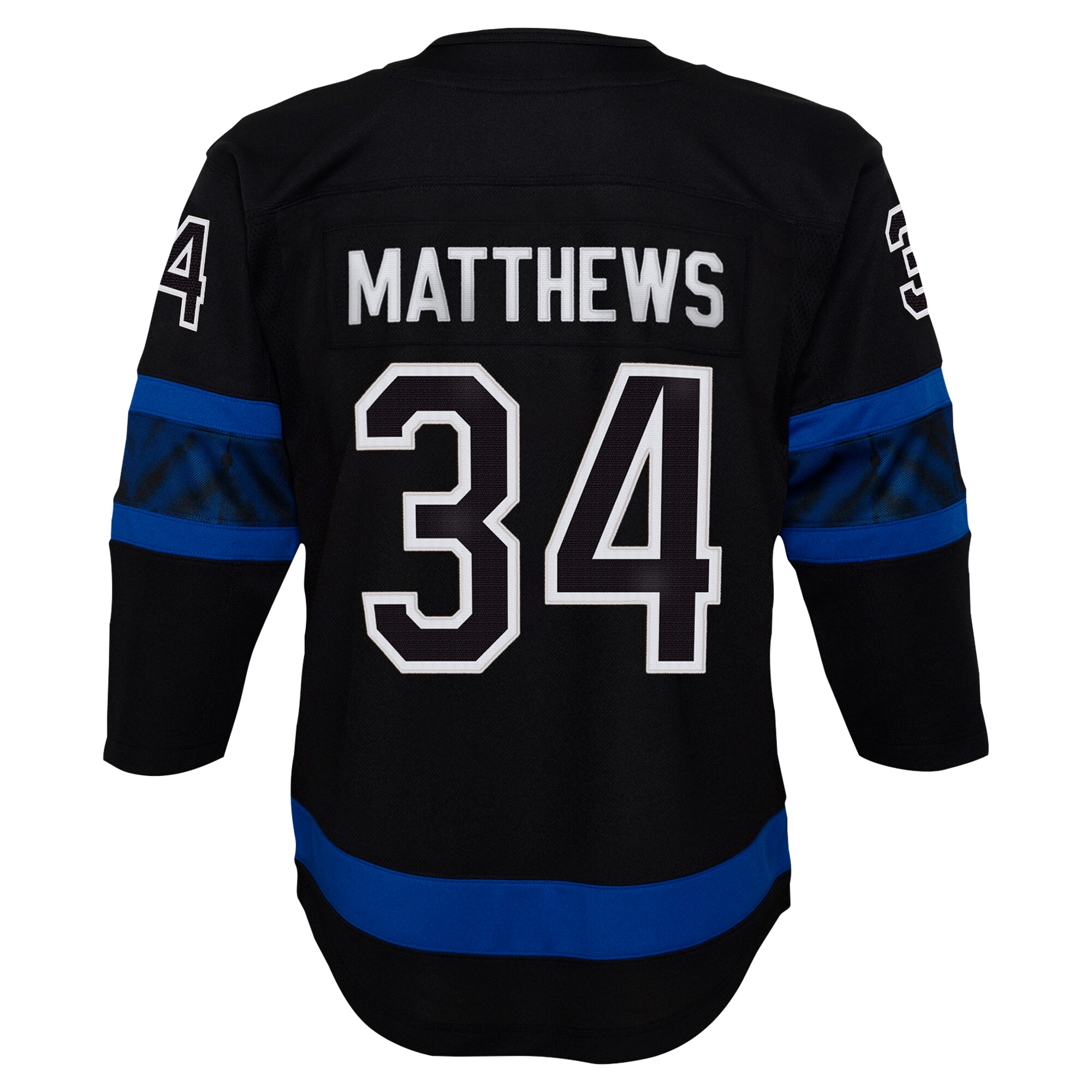 Auston Matthews Toronto Maple Leafs Youth Alternate Premier Player Jersey – Black Clowdercats