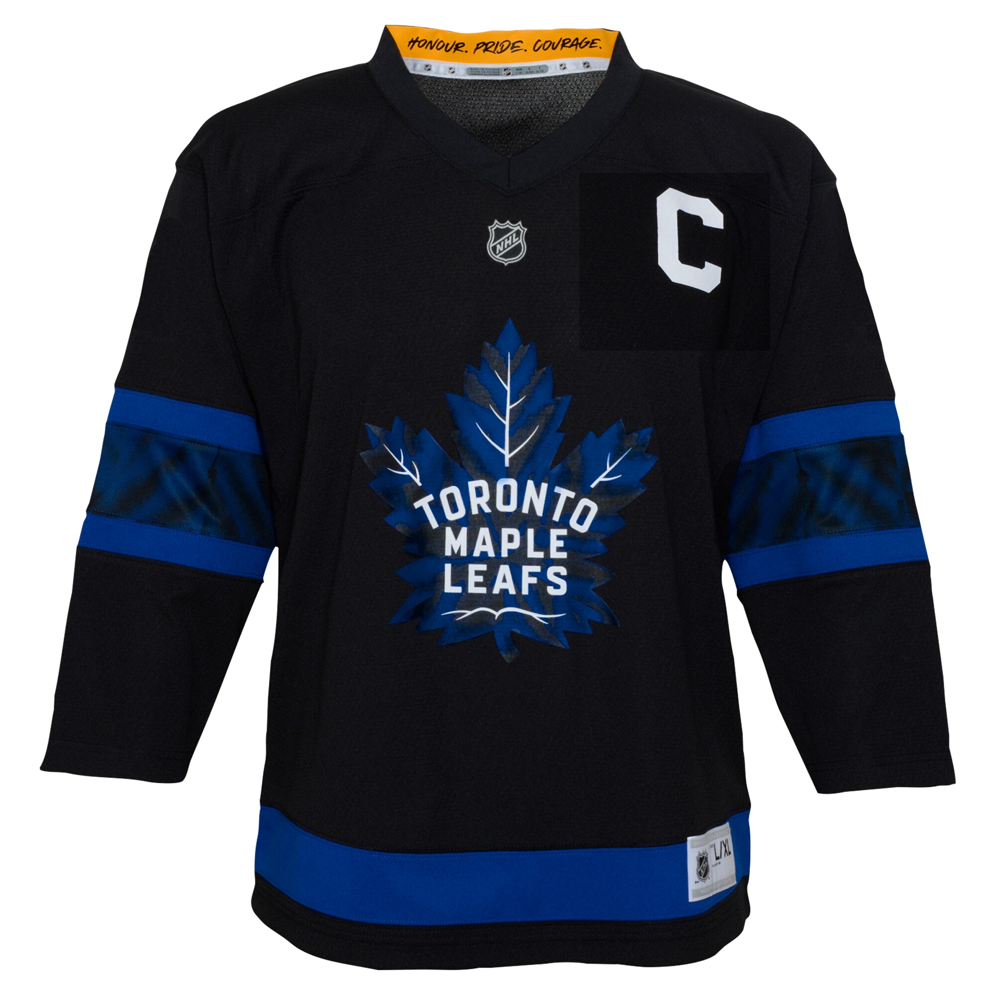 Auston Matthews Toronto Maple Leafs Youth Alternate Replica Player Jersey – Black Clowdercats