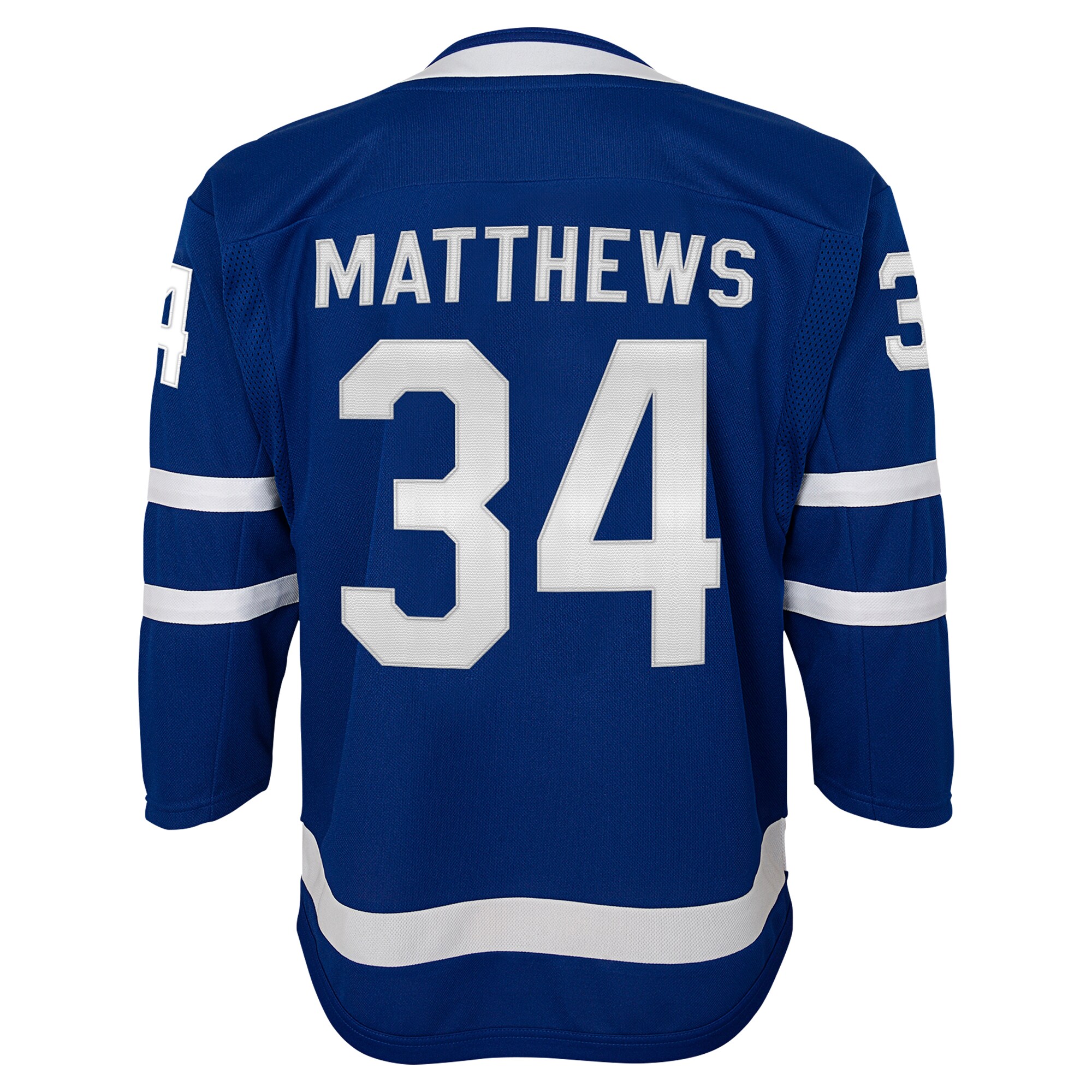 Auston Matthews Toronto Maple Leafs Youth Home Premier Player Jersey – Blue Clowdercats
