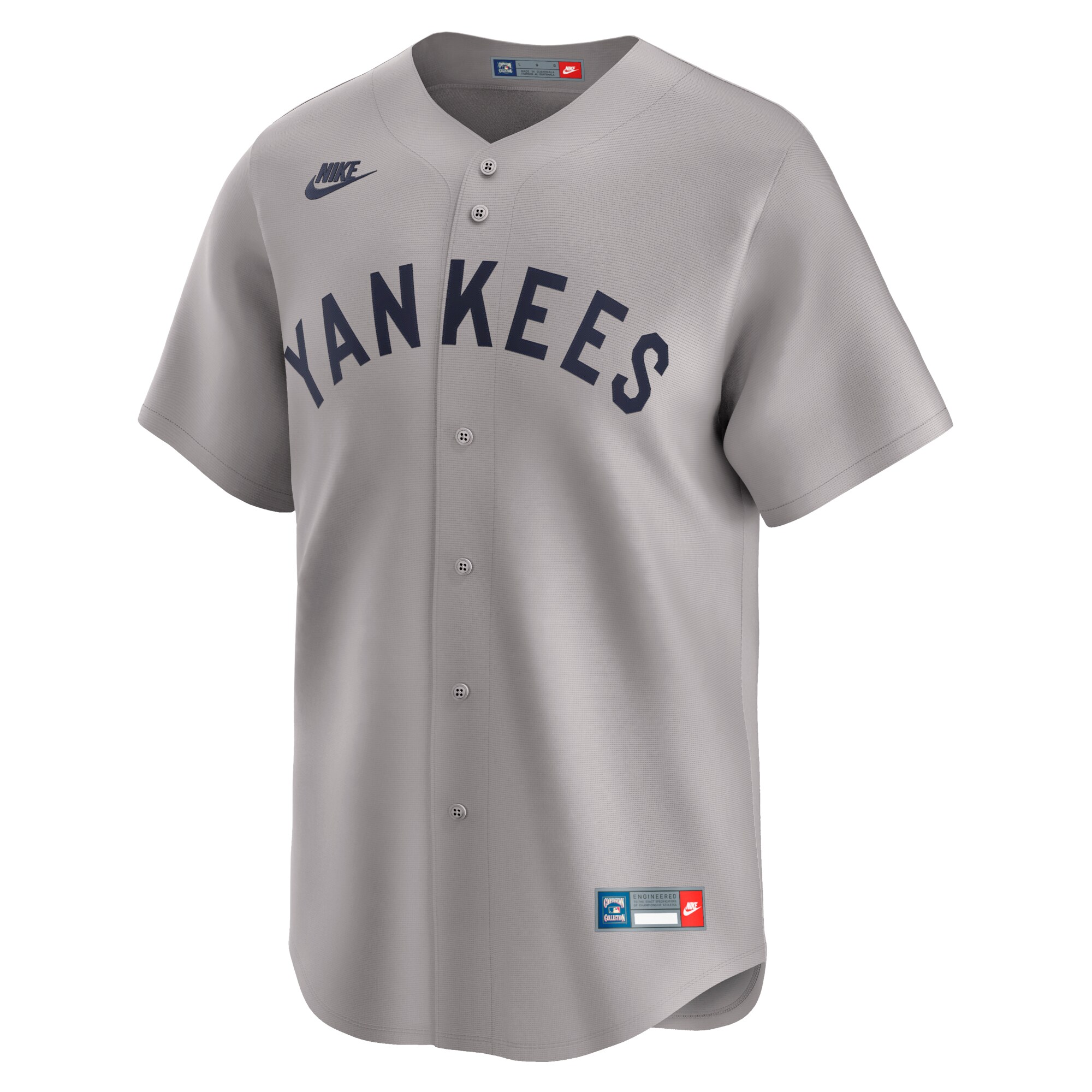 Babe Ruth New York Yankees Nike Throwback Cooperstown Collection Limited Jersey – Gray