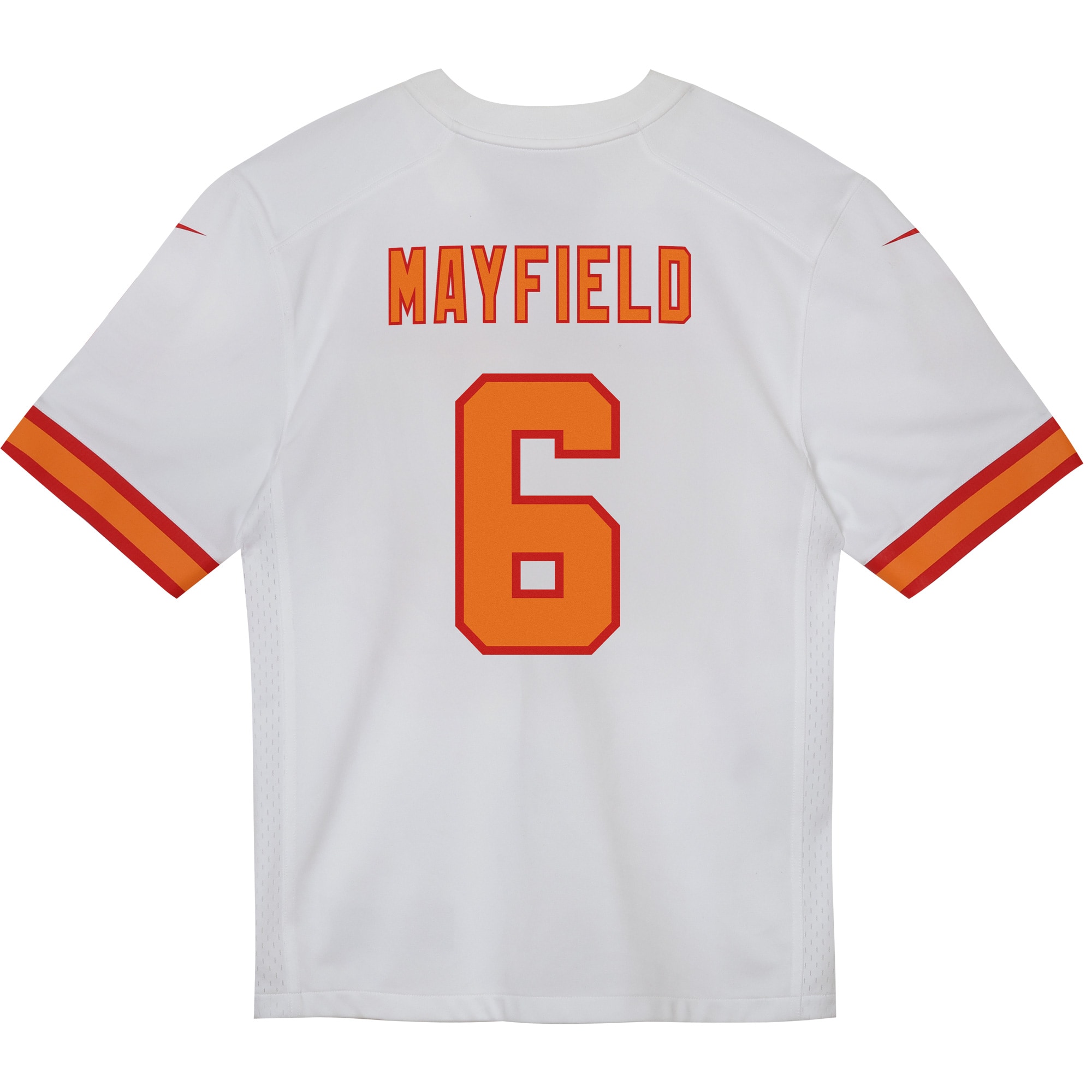 Baker Mayfield ’76 Tampa Bay Buccaneers Infant Game Jersey – White Clowdercats