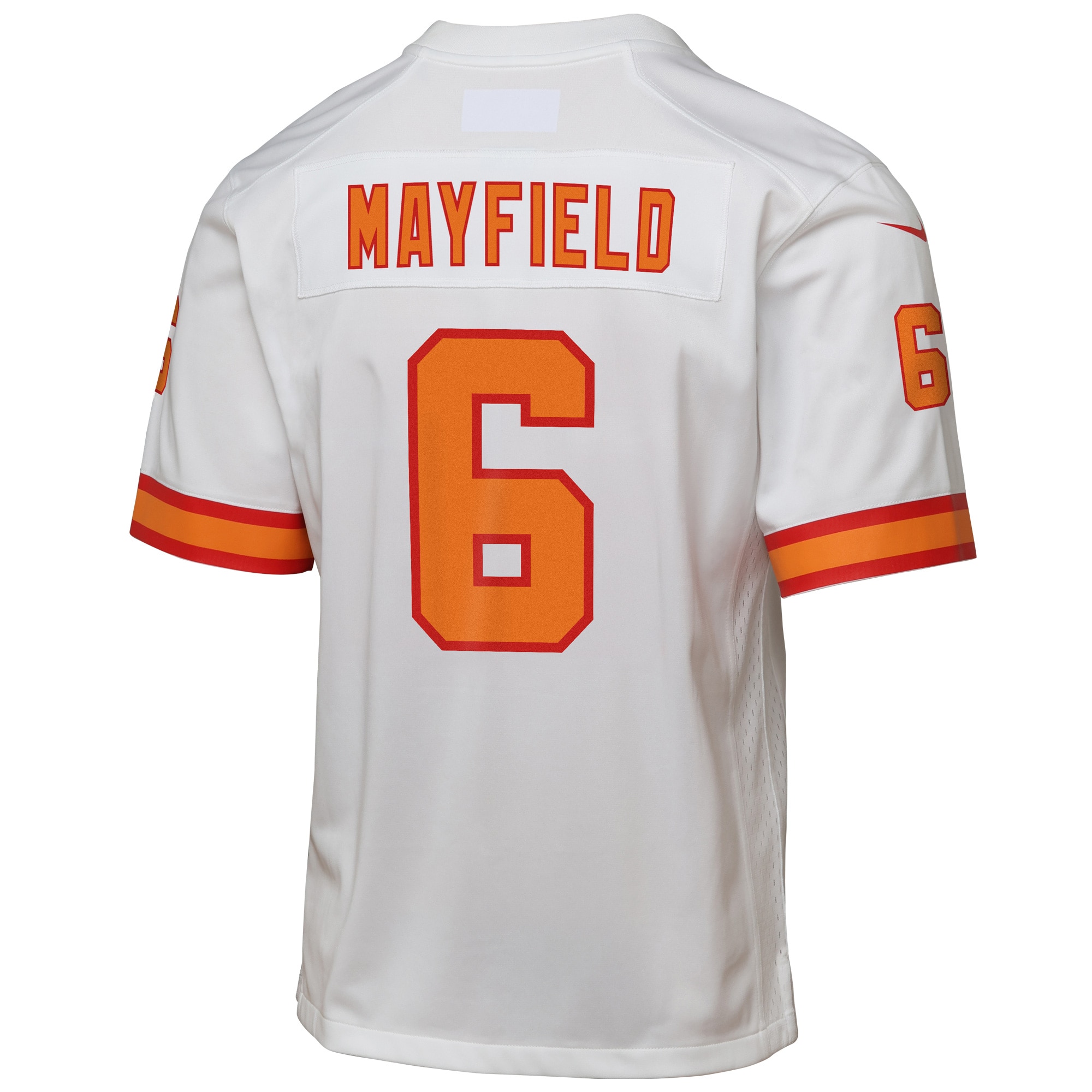 Baker Mayfield ’76 Tampa Bay Buccaneers Youth Game Jersey – White Clowdercats