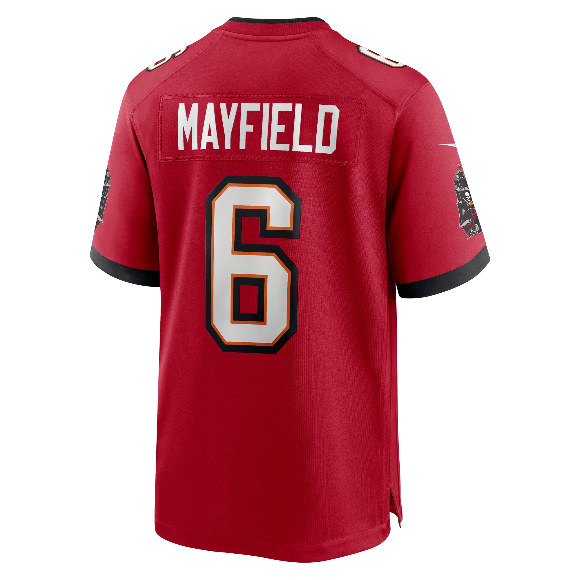 Baker Mayfield Tampa Bay Buccaneers Nike 50th Season Team Game Jersey – Red Clowdercats