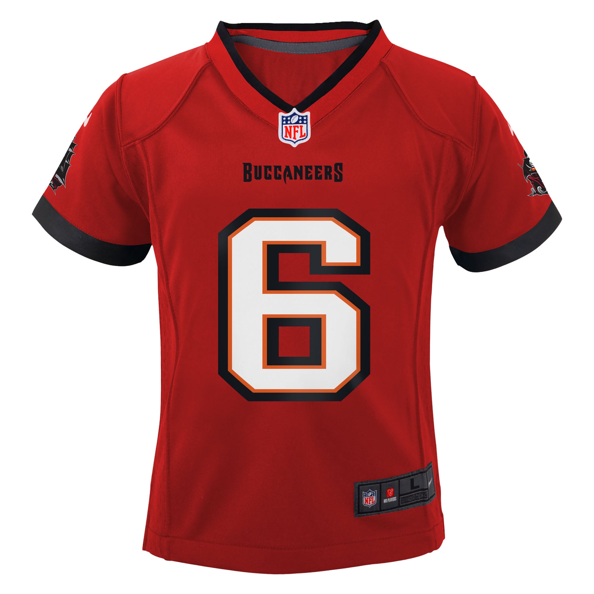 Baker Mayfield Tampa Bay Buccaneers Nike Infant Team Player Game Jersey – Red Clowdercats