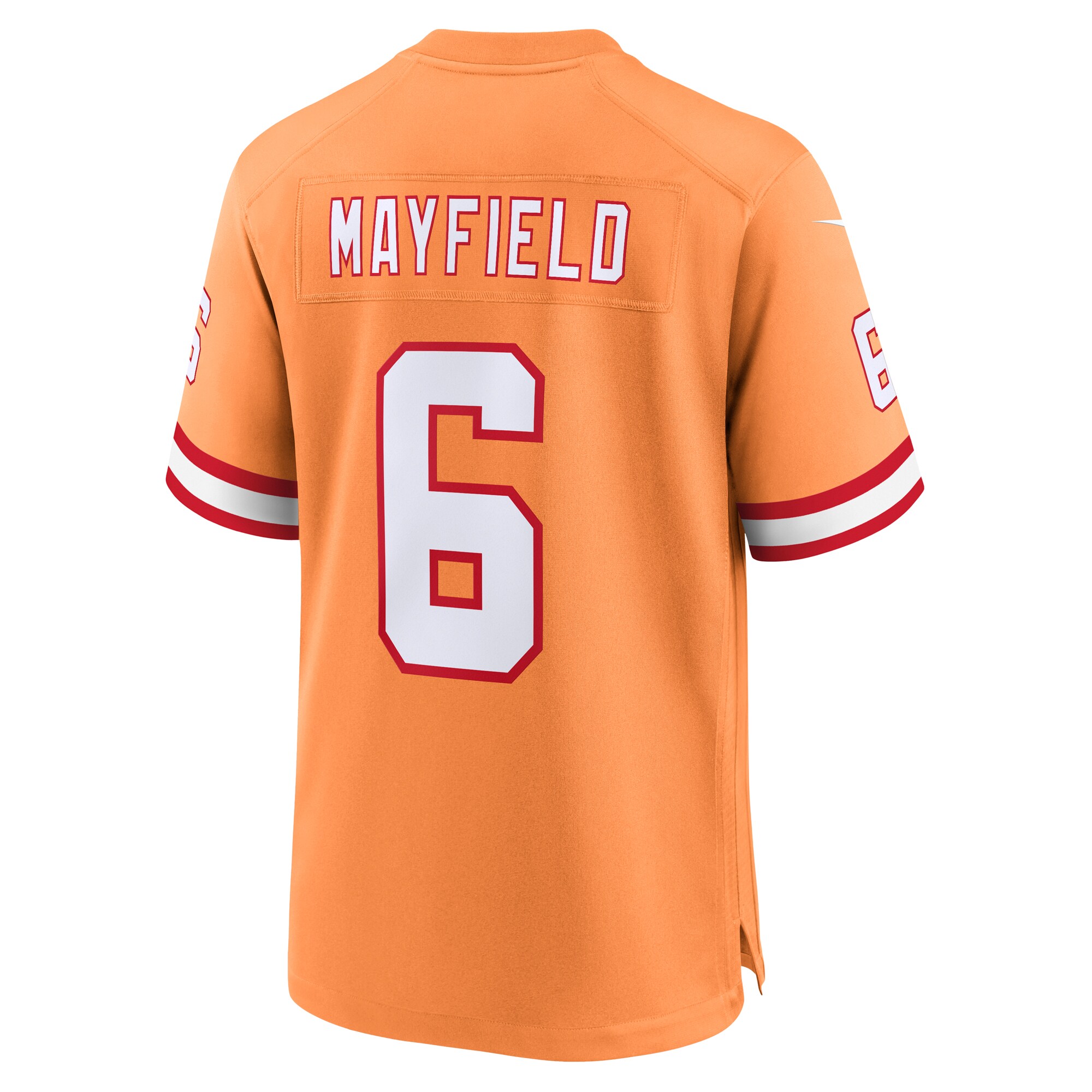 Baker Mayfield Tampa Bay Buccaneers Nike Throwback Game Jersey – Orange Clowdercats